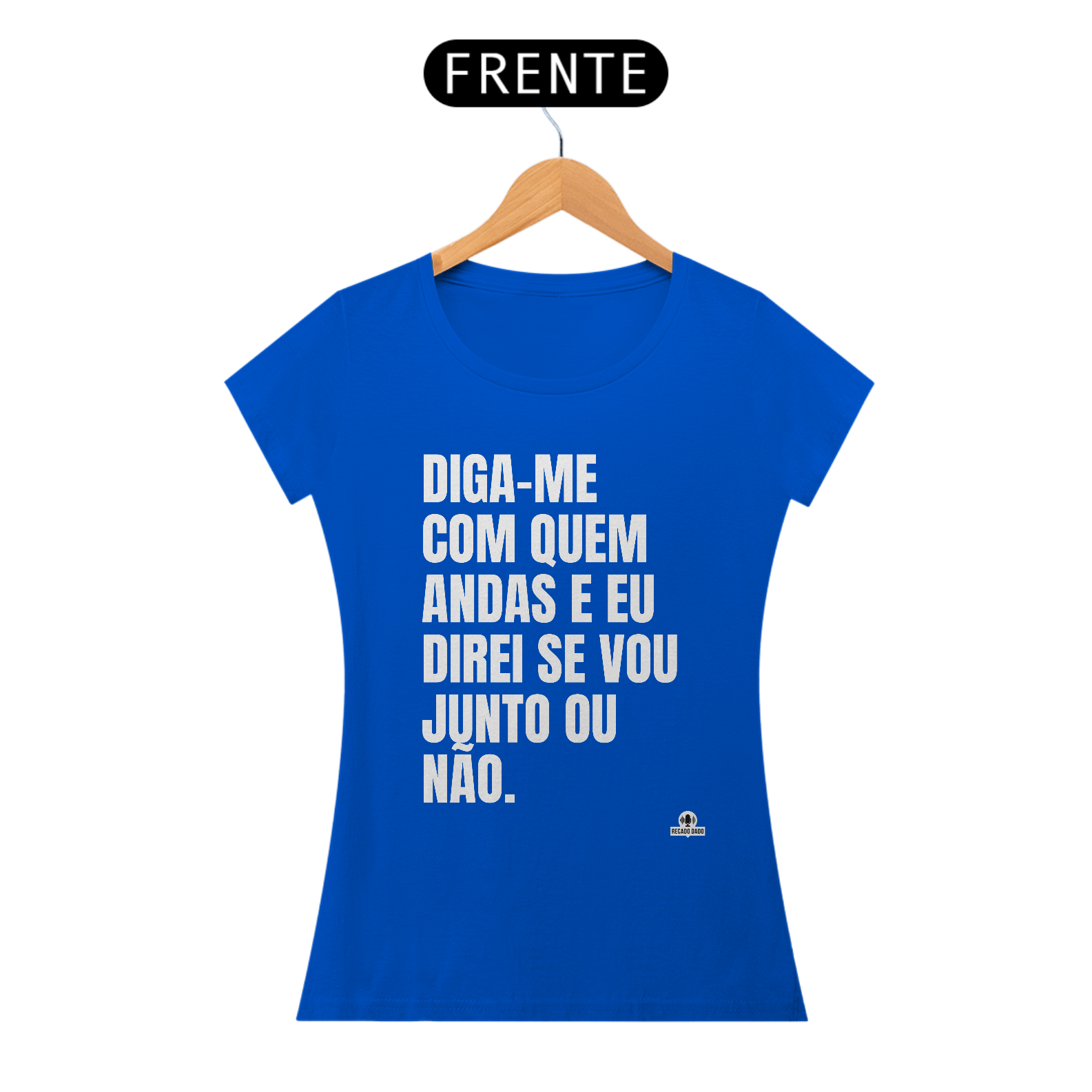 Camiseta feminina hilária 