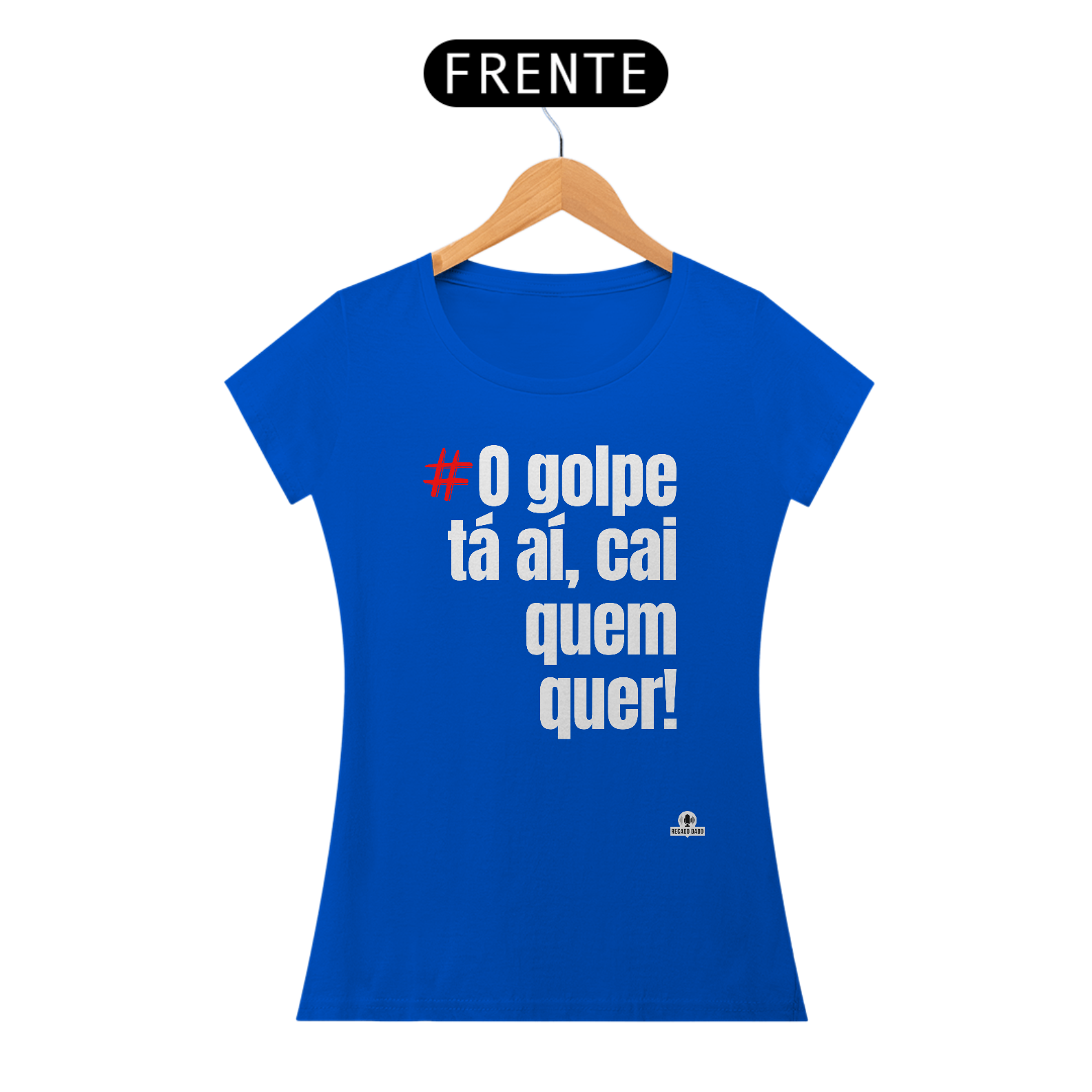 Camiseta engraçada com frase 