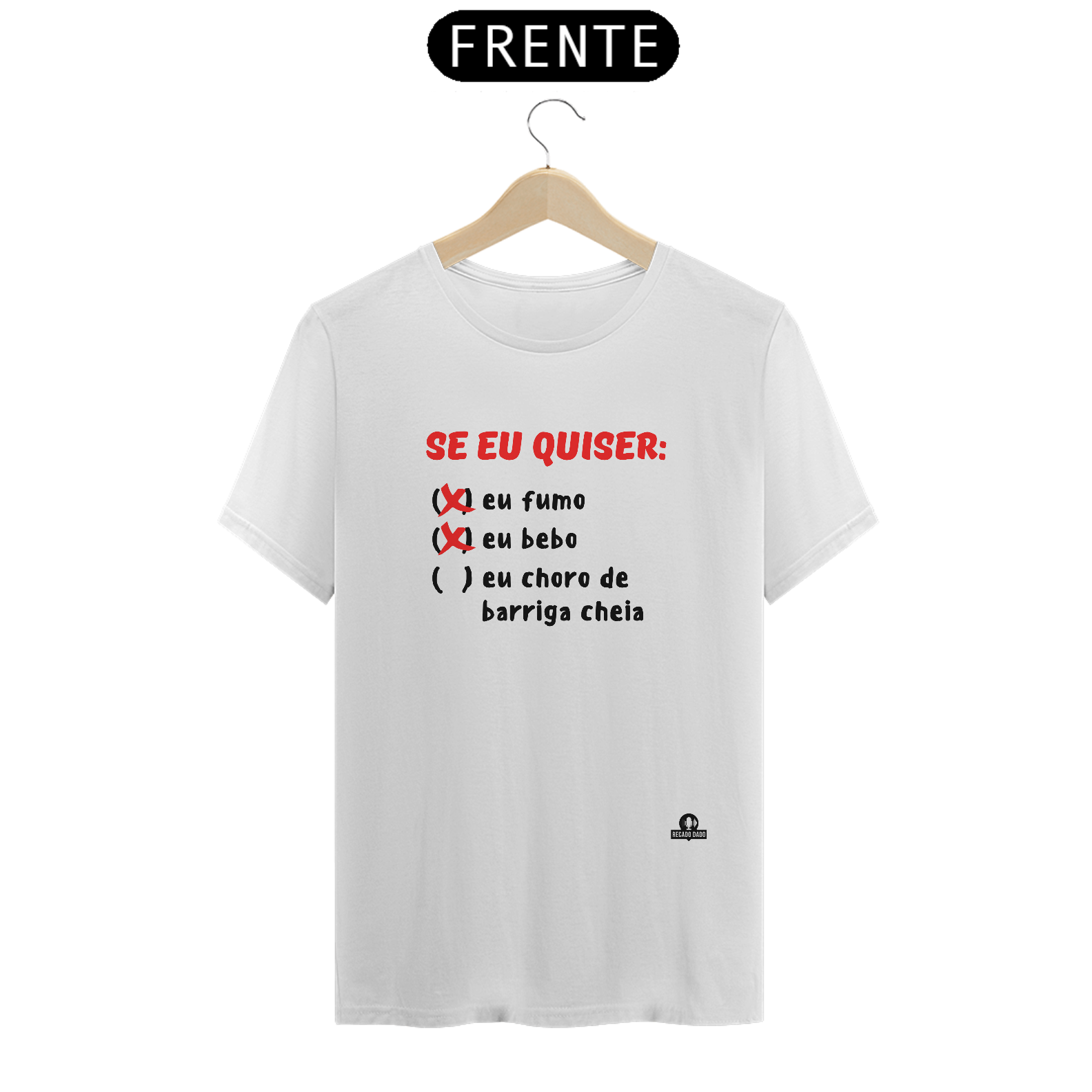 Camiseta engraçada 