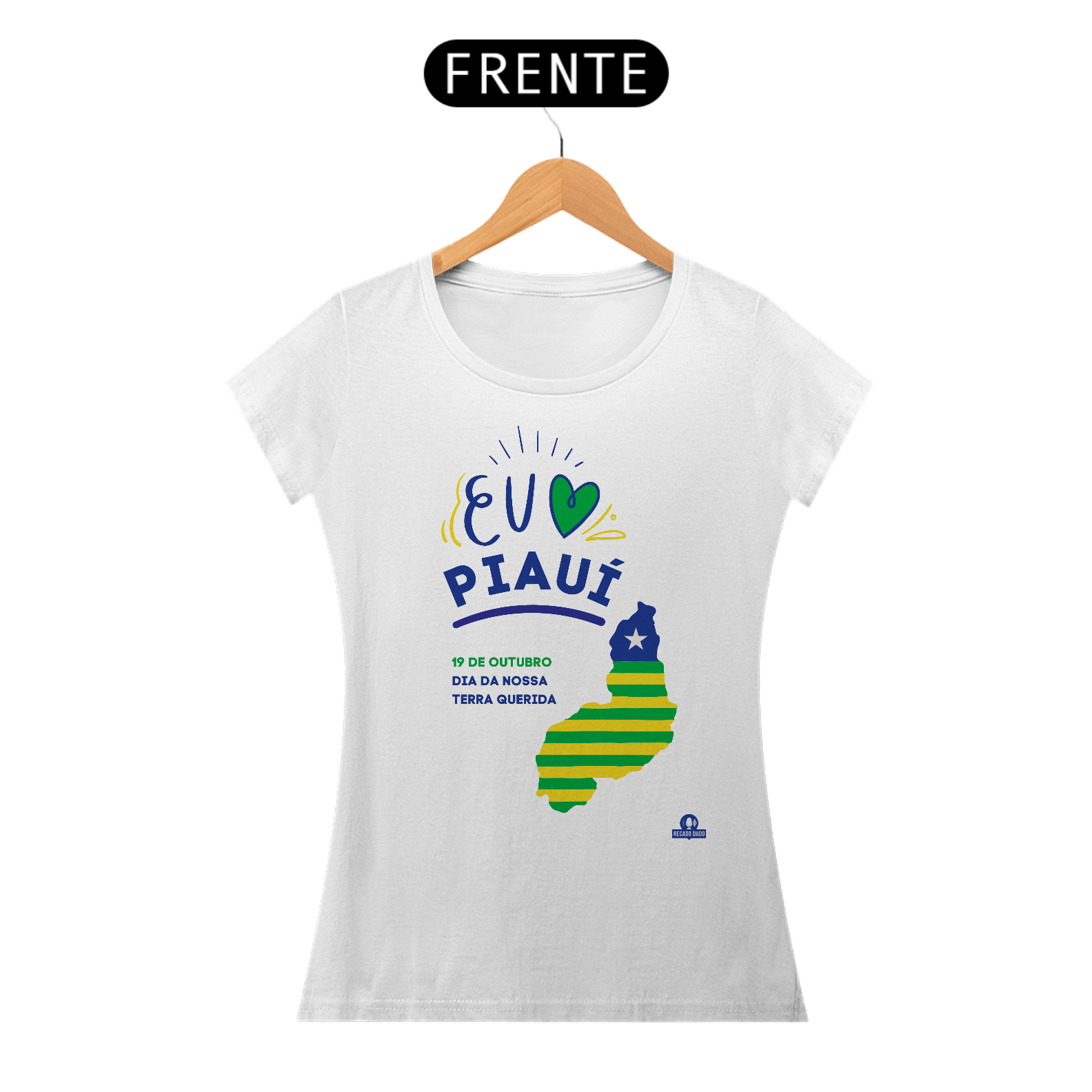 Camiseta feminina regional 