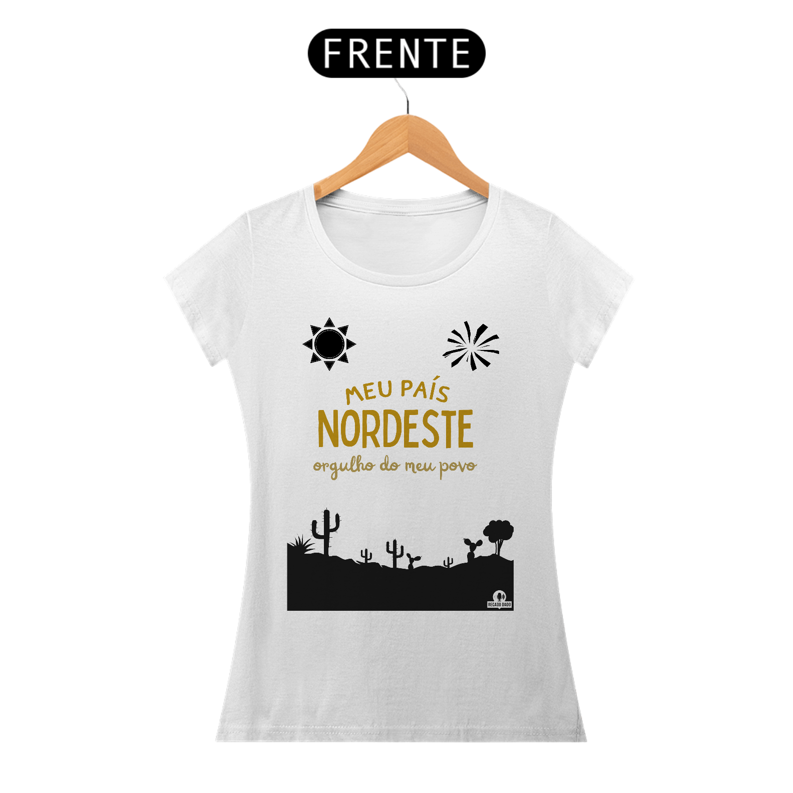 Nome do produto: Camiseta baby long frase \