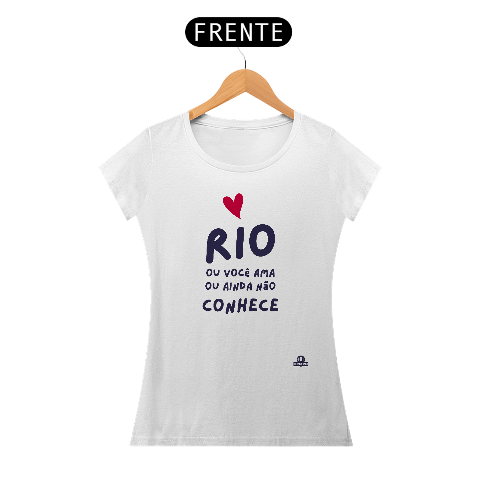 Camiseta feminina de viagem com a frase 