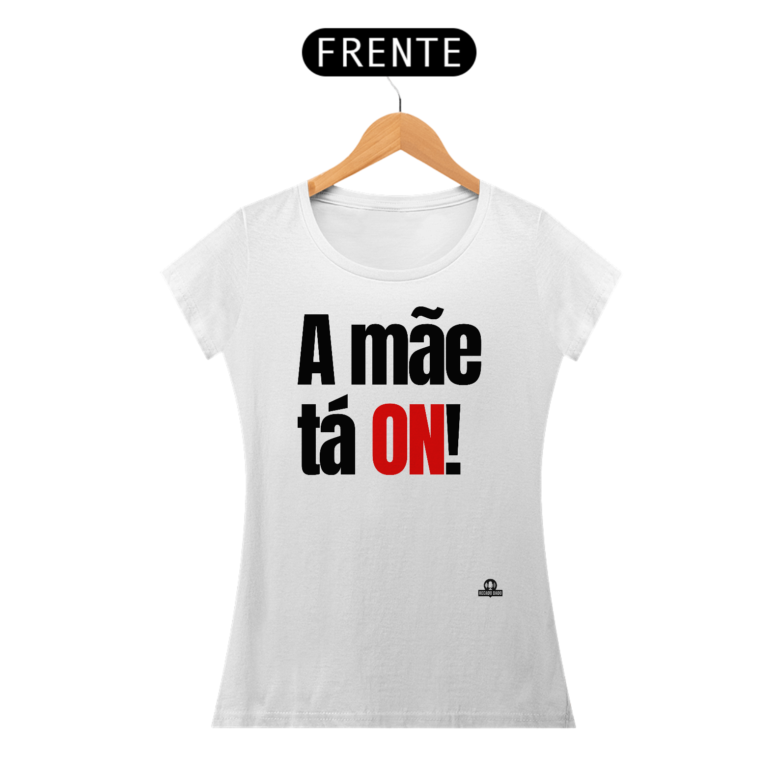 Camiseta feminina frase 