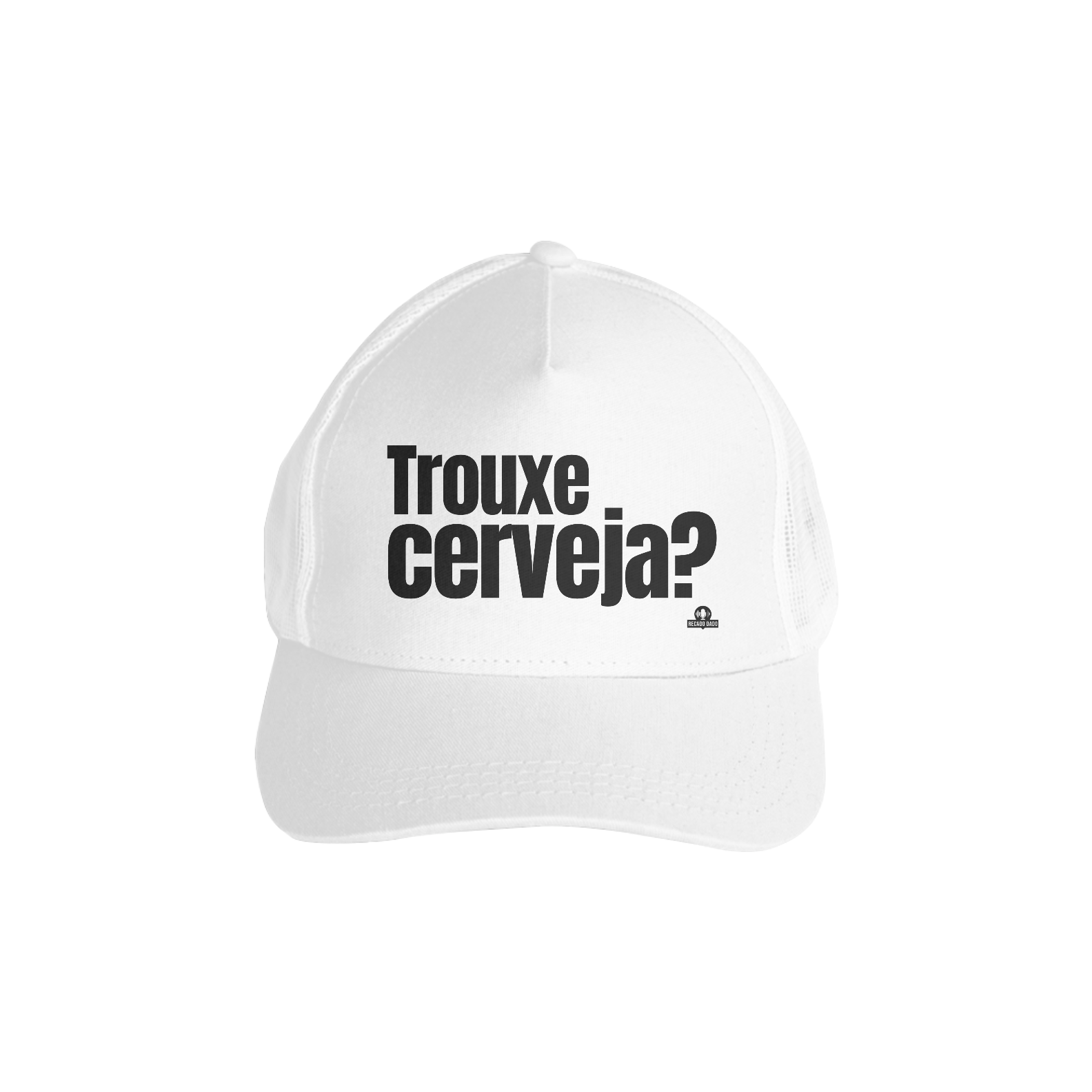 Boné aba curva de bar com a frase engraçada 