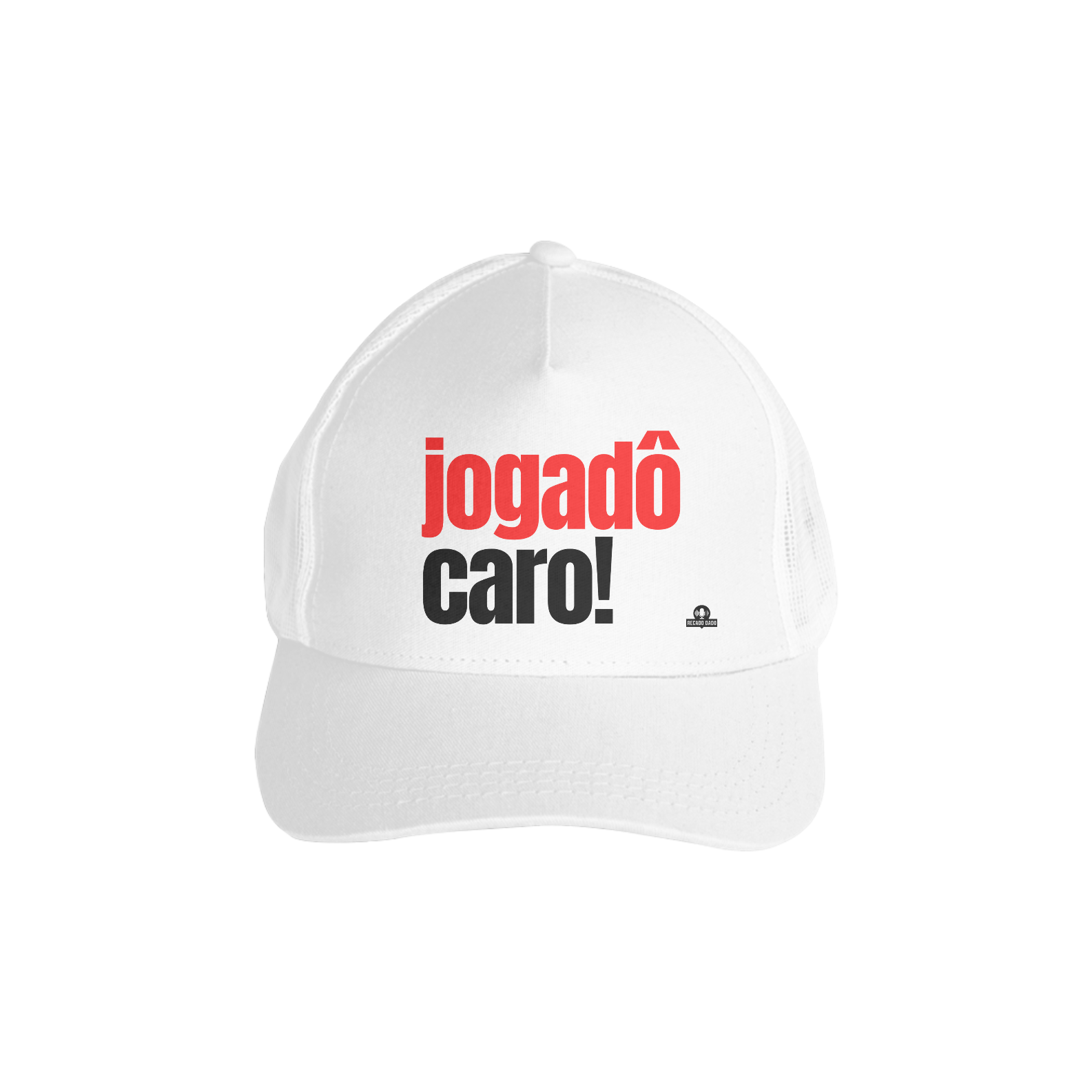 Boné aba curva engraçada de futebol com frase 