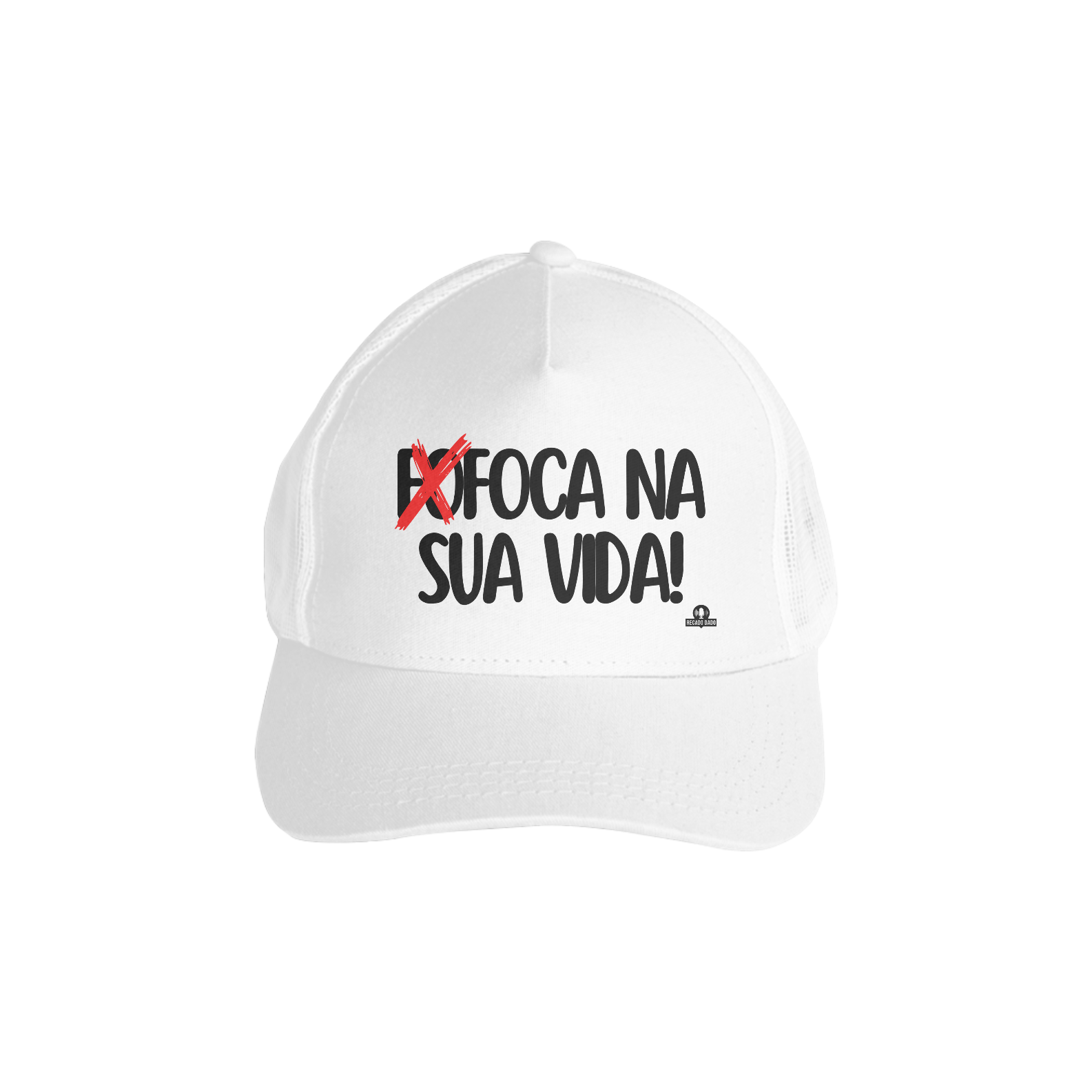 Boné aba curva engraçada com a frase 