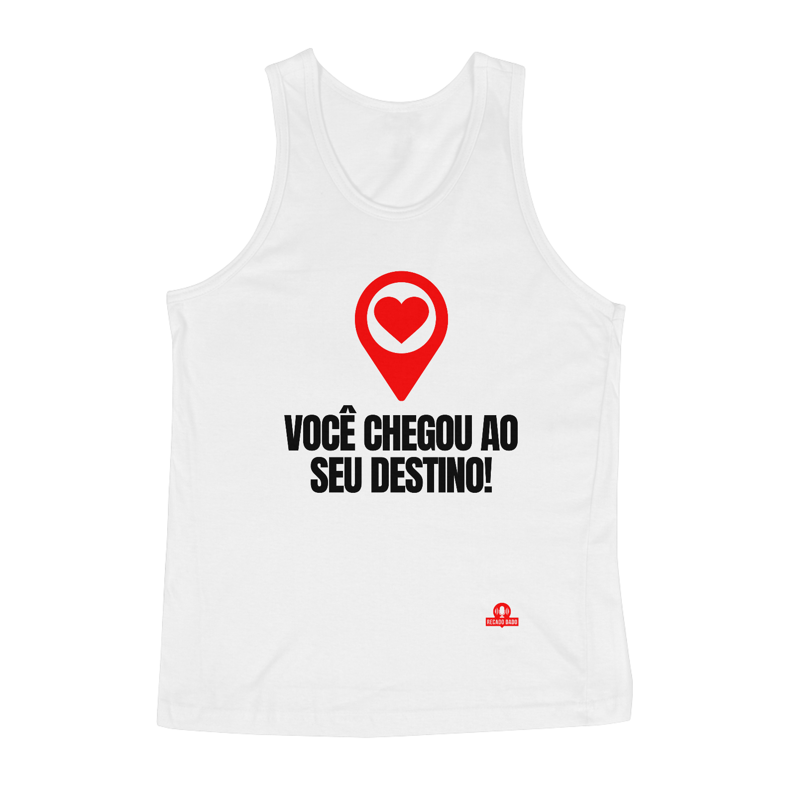 Camiseta regata engraçada para o carnaval com frase 