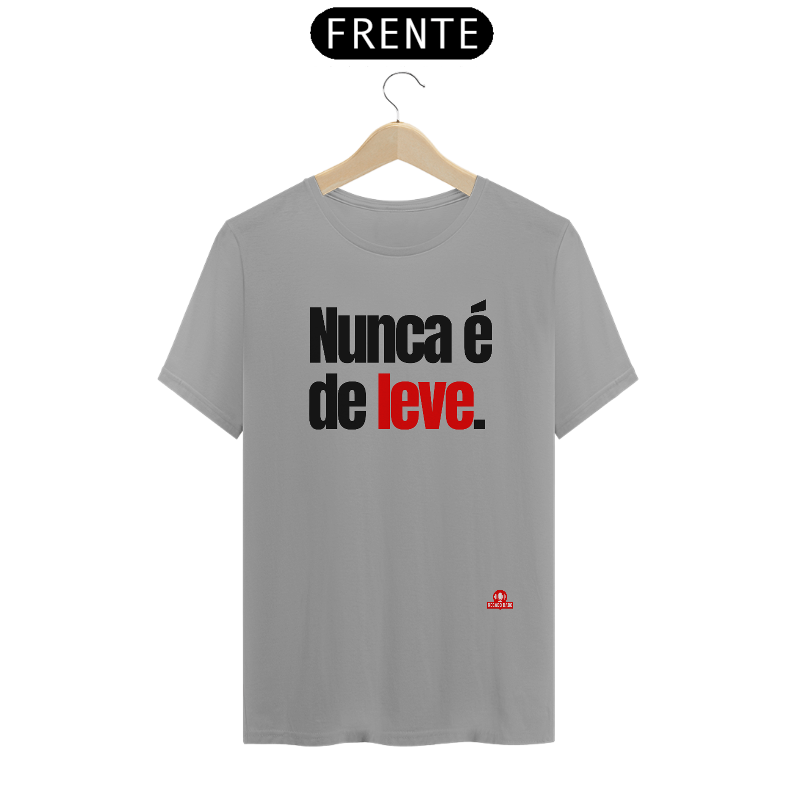 Camiseta de humor com frase 