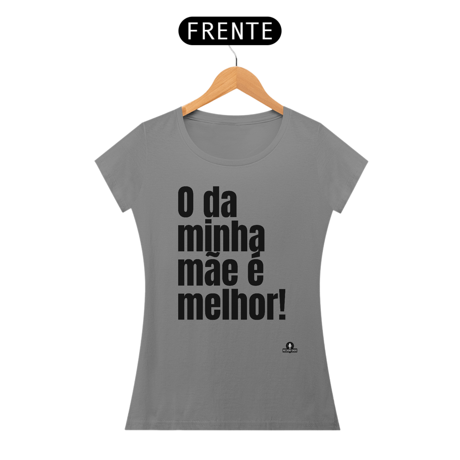 Camiseta feminina engraçada 