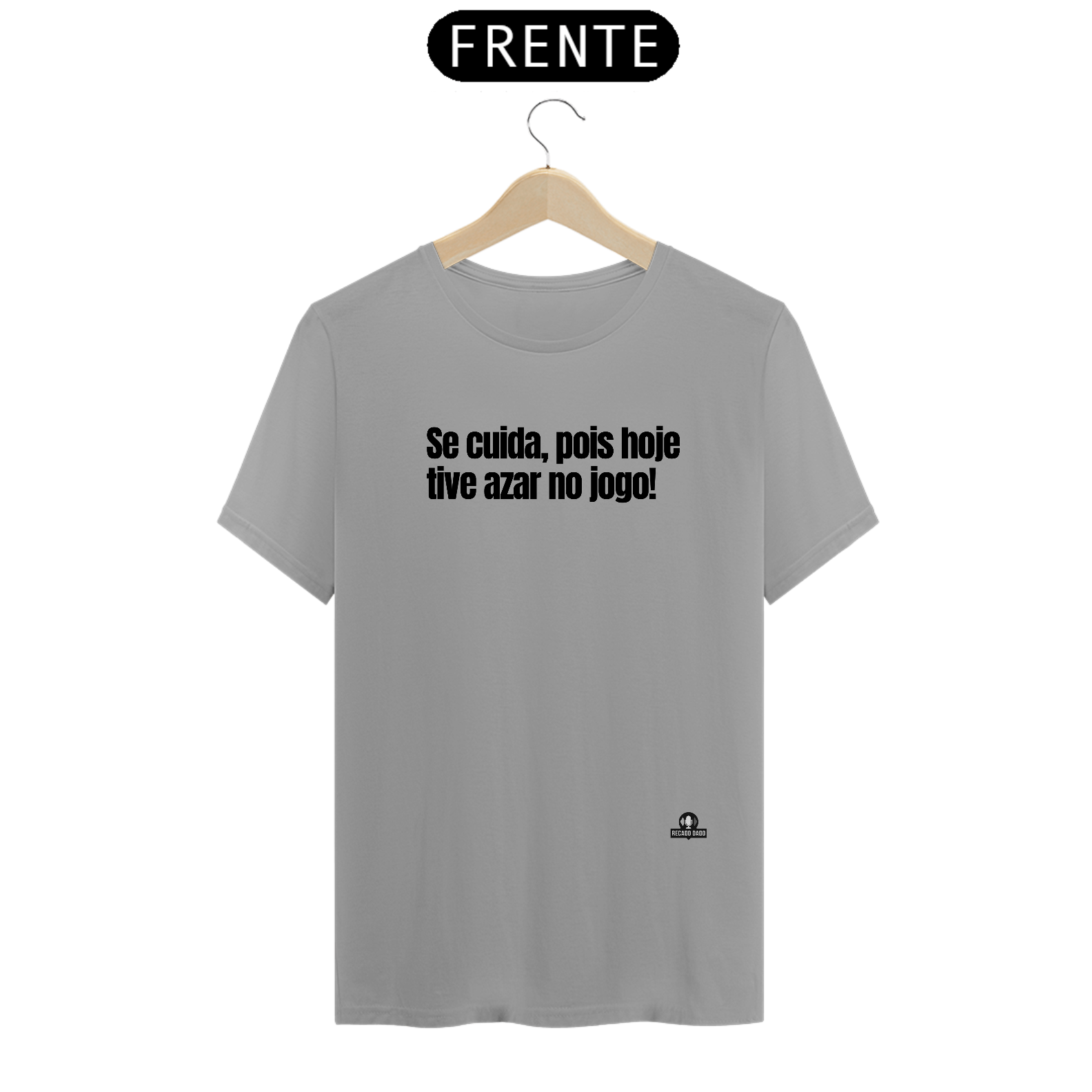 Nome do produto: Camiseta com humor e frase \