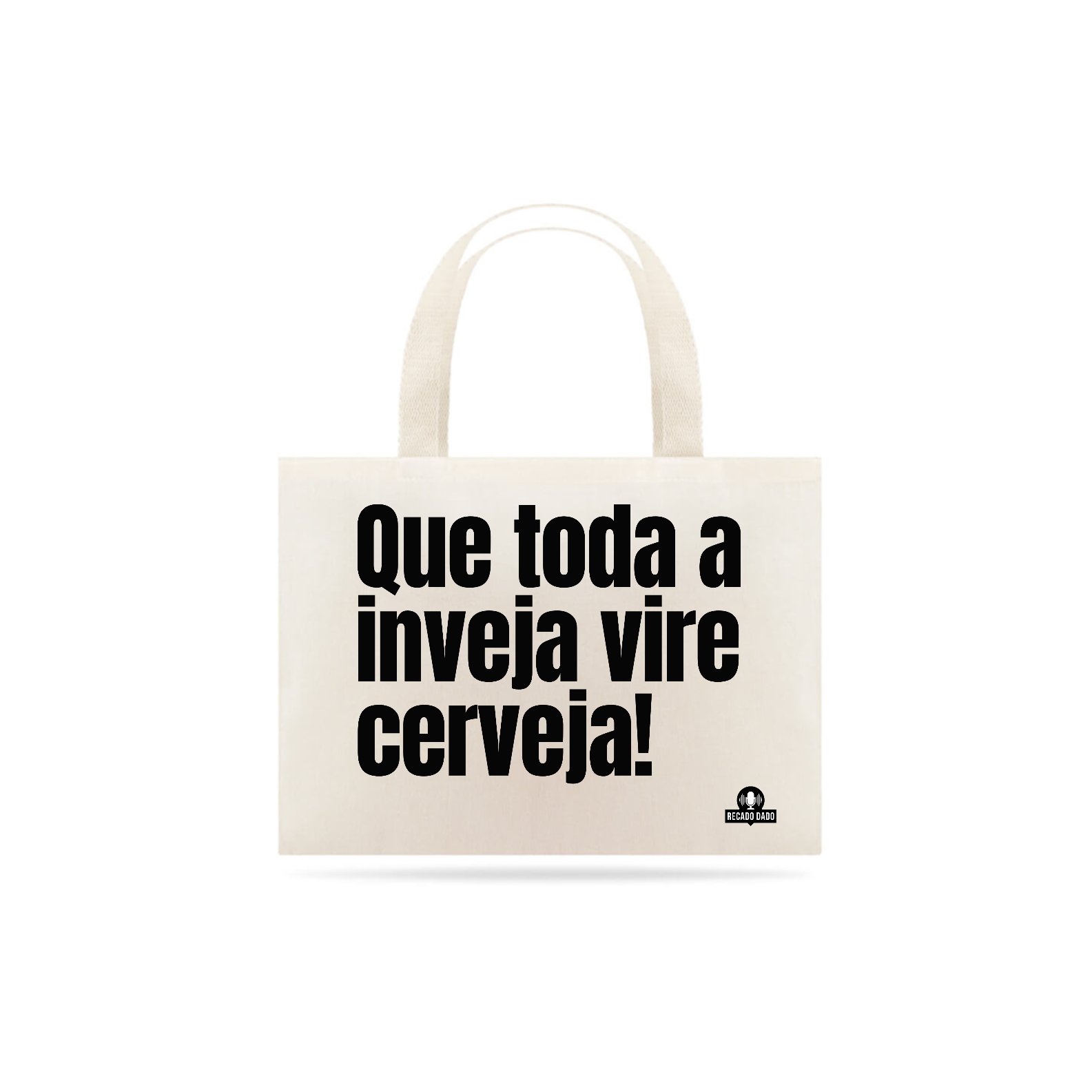 Ecobag de boteco frase 