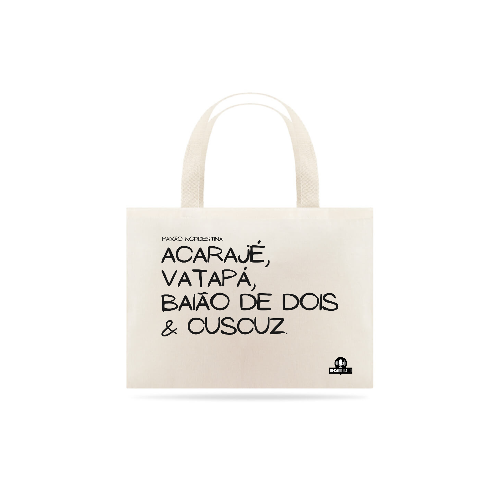 Ecobag de gastronomia 