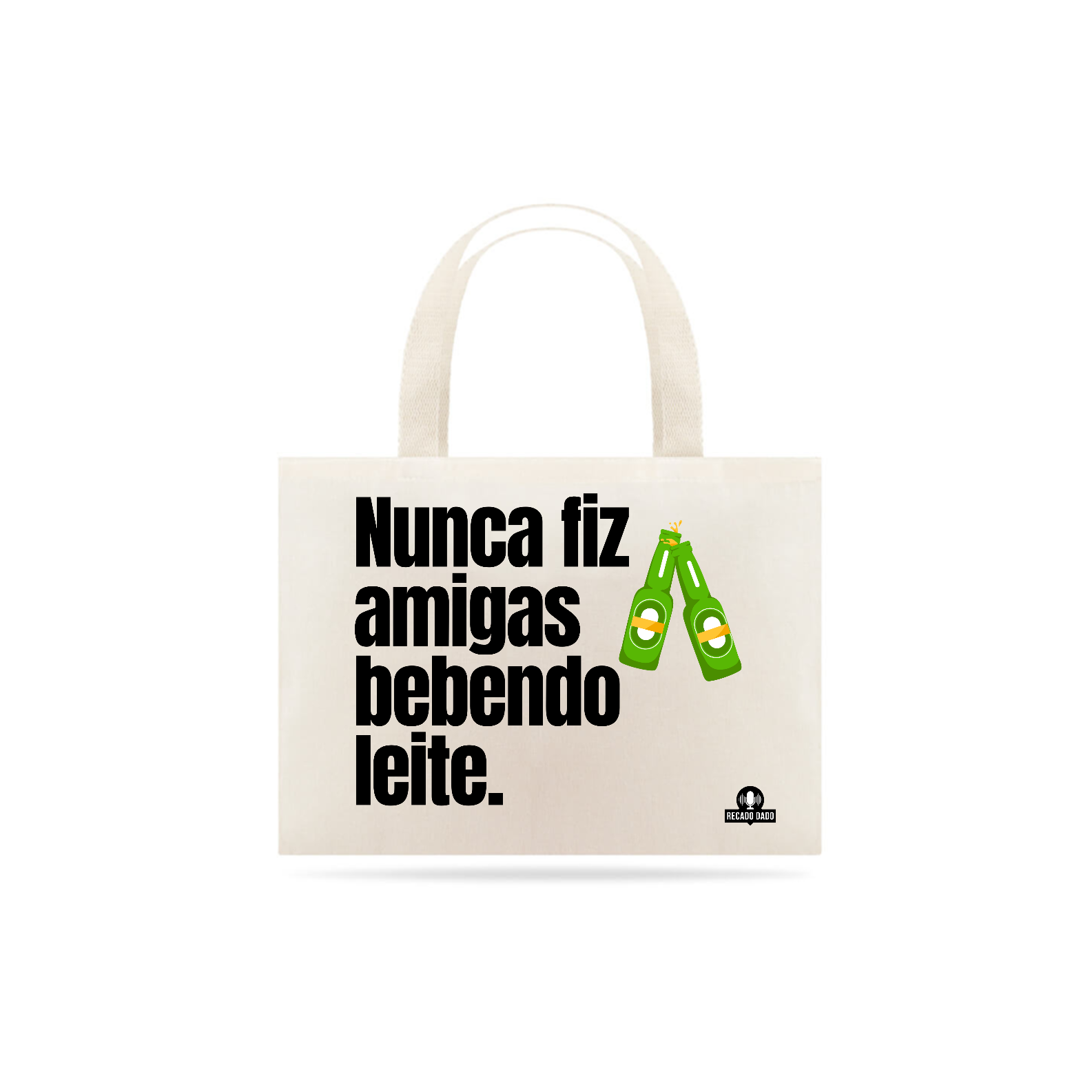 Ecobag com frase engraçada 