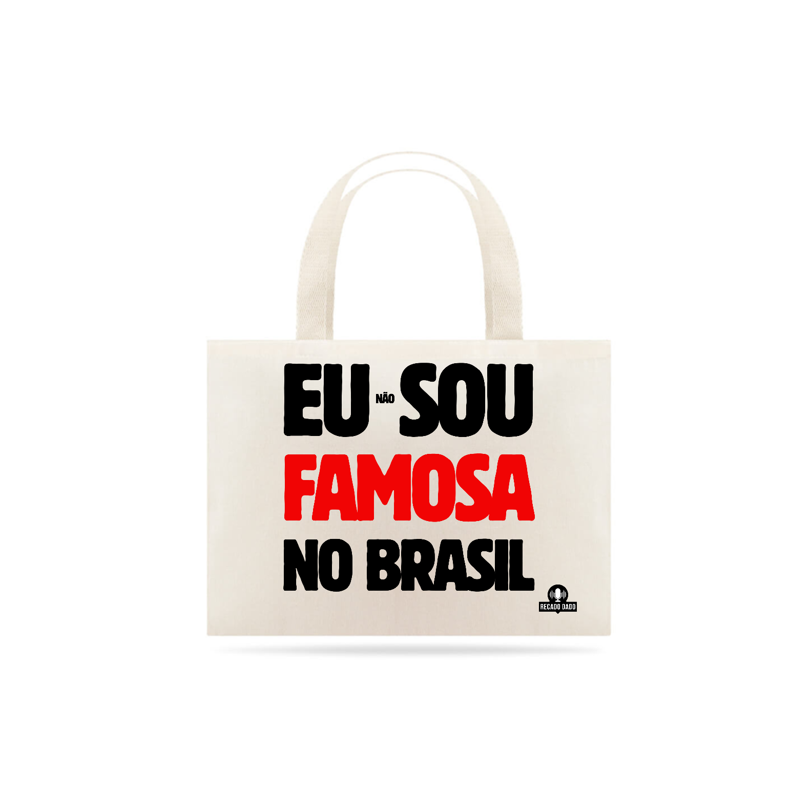 Ecobag meme com frase engraçada 