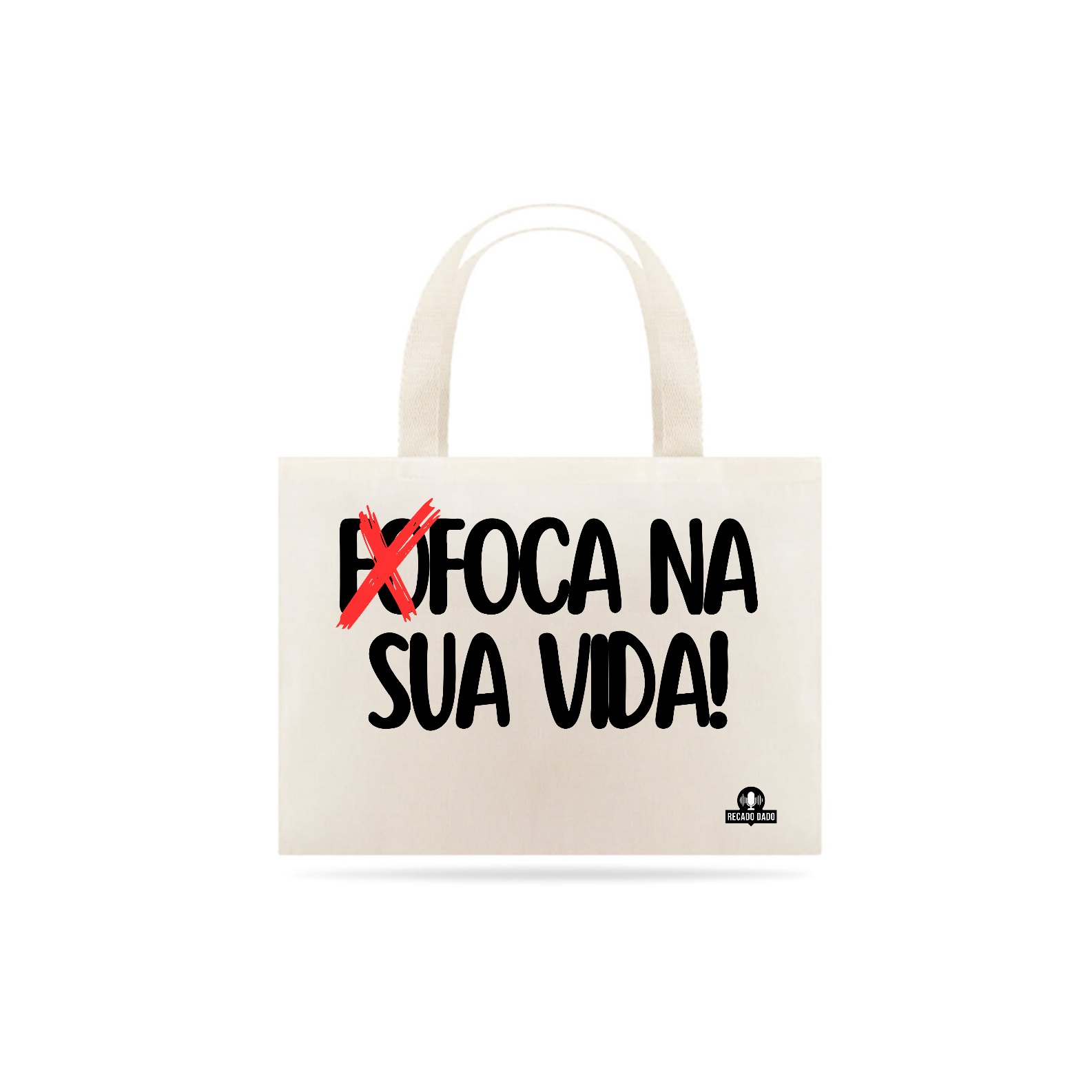 Ecobag engraçada frase 