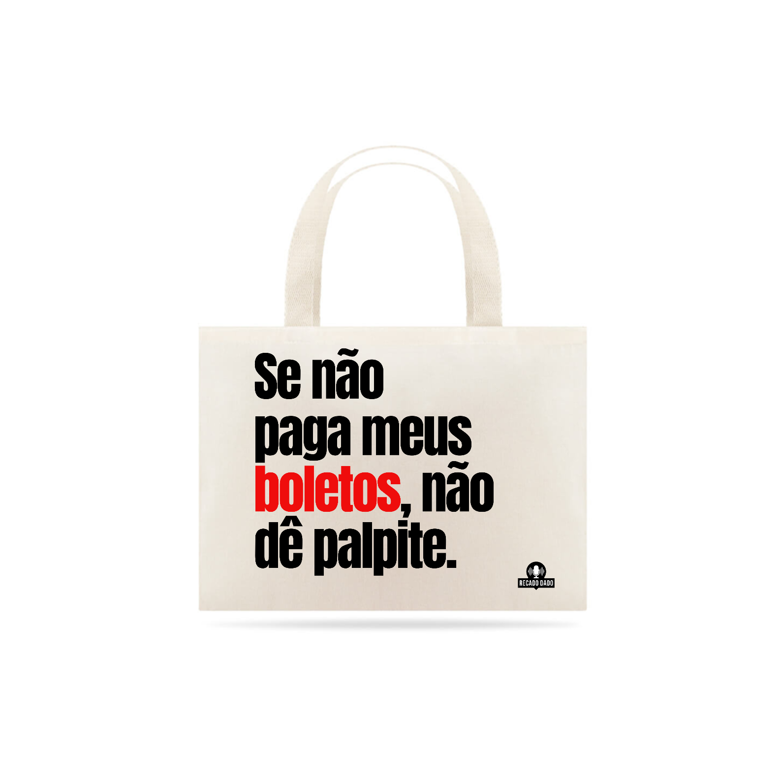 Ecobag engraçada 