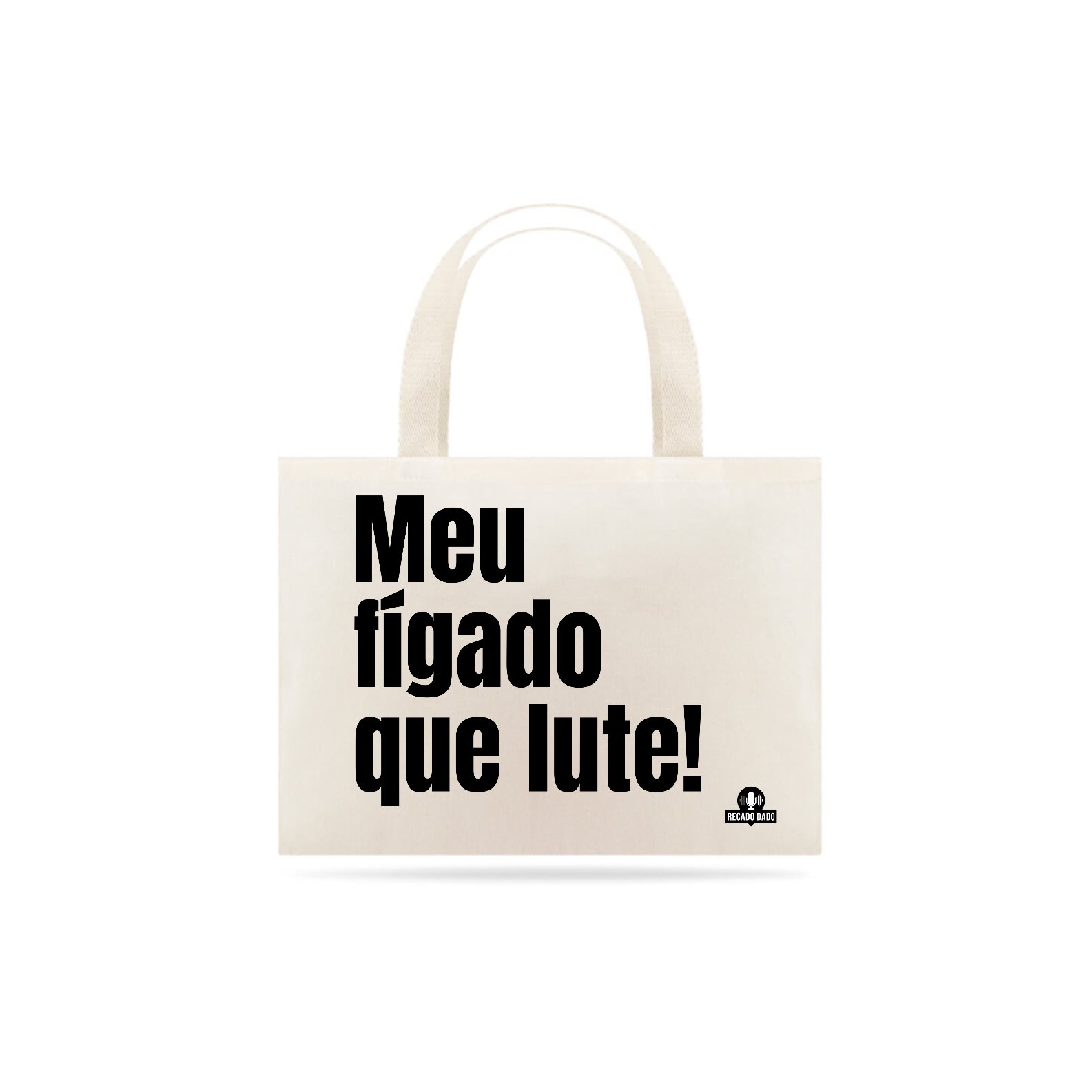 Ecobag cerveja com frase engraçada 