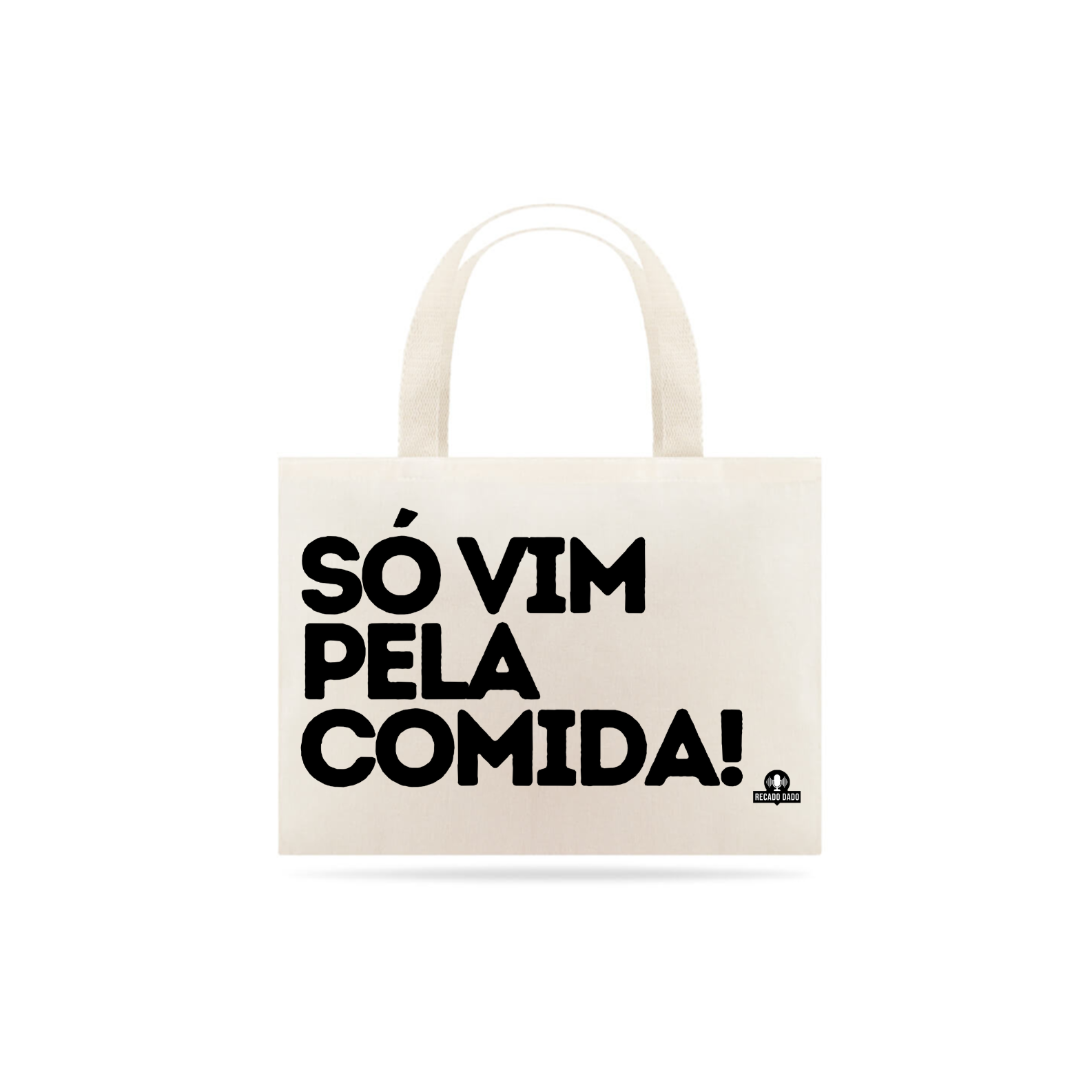 Ecobag engraçada com a frase 