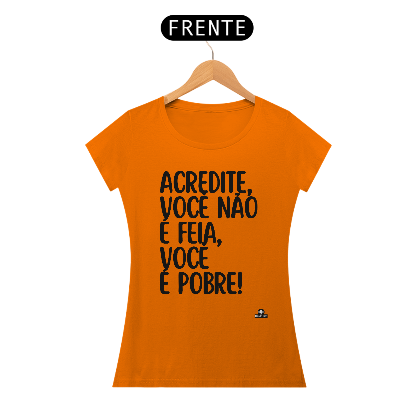 Camiseta com humor 