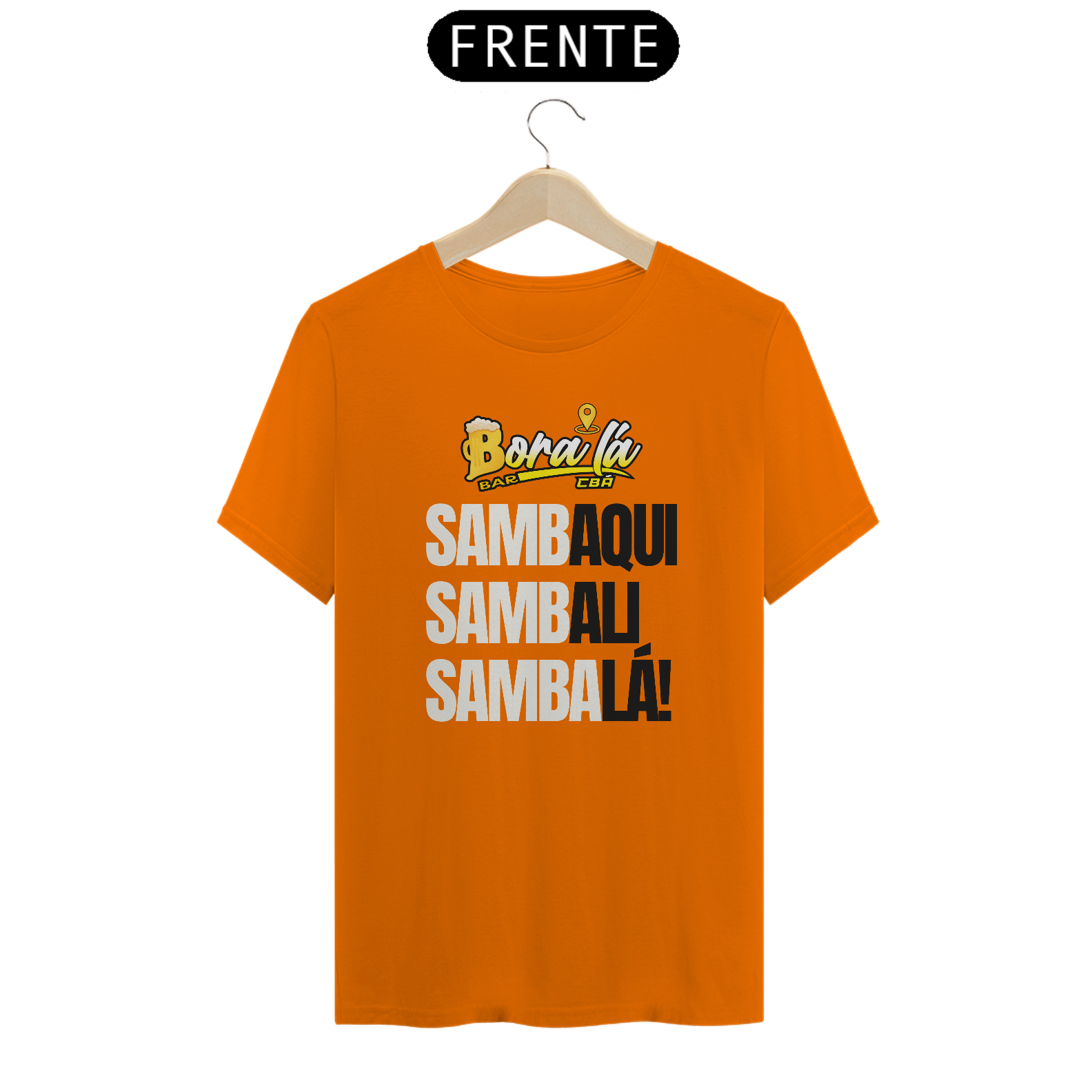 Camiseta Bora Lá Bar - Camiseta Promocional V3