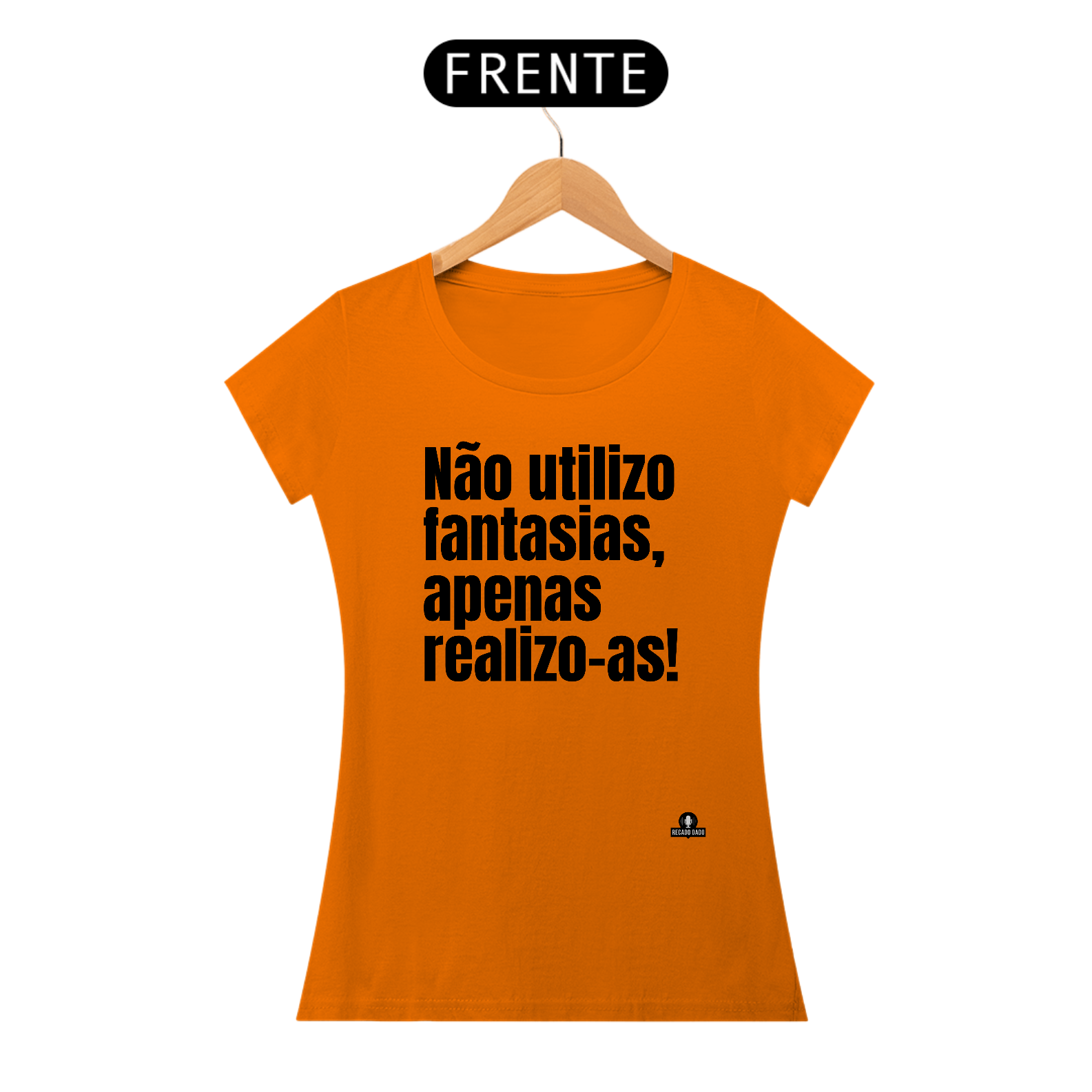 Camiseta baby long com frase engraçada para carnaval 