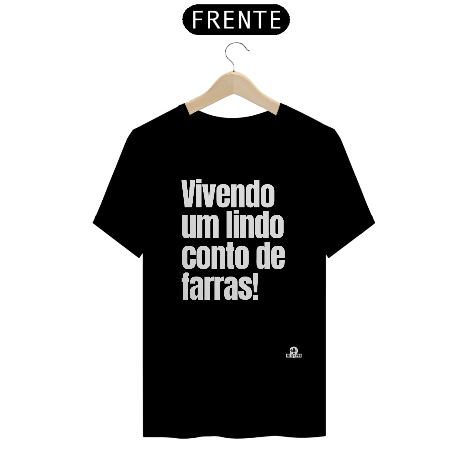 Camiseta frase engraçada 