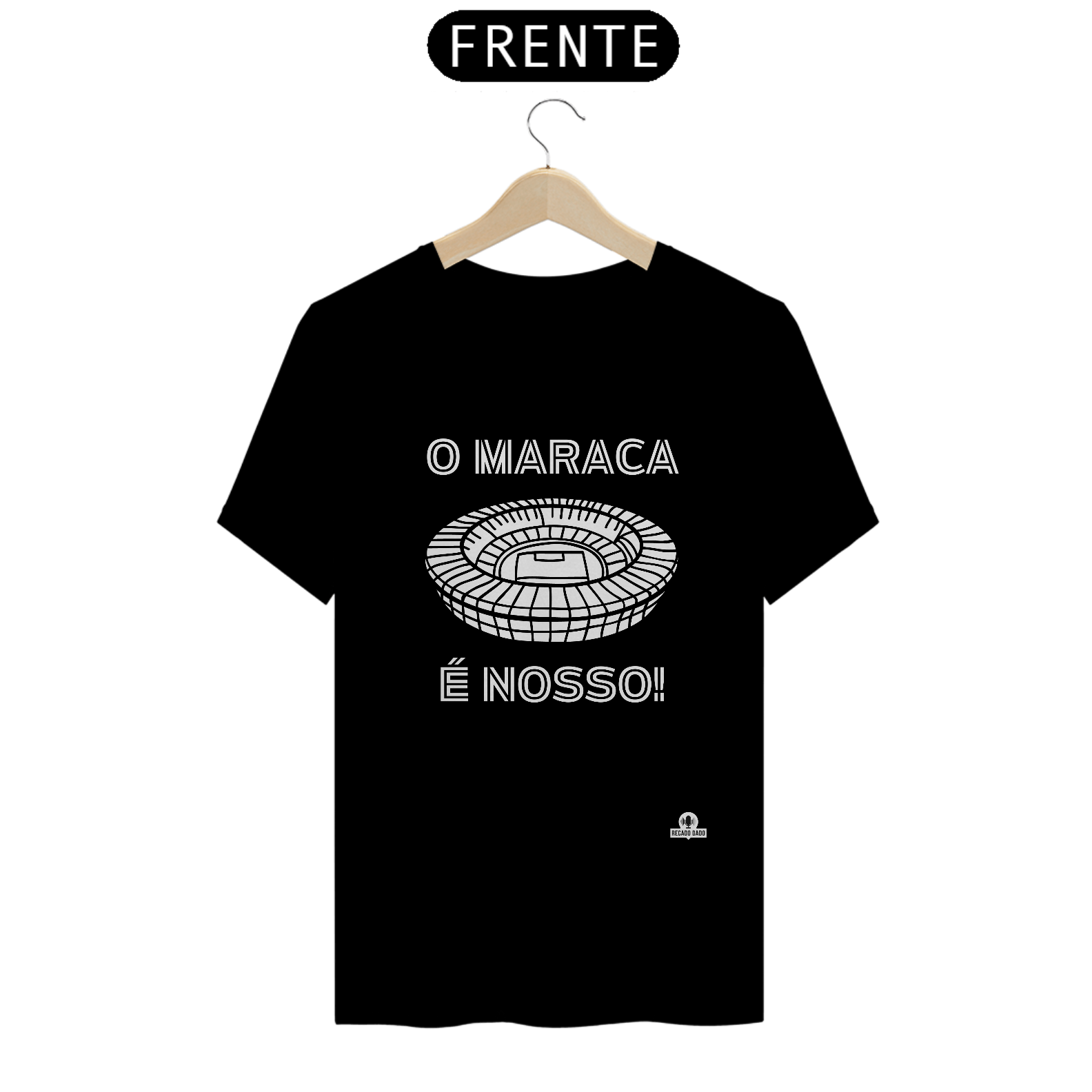 Camiseta com frase futebol 