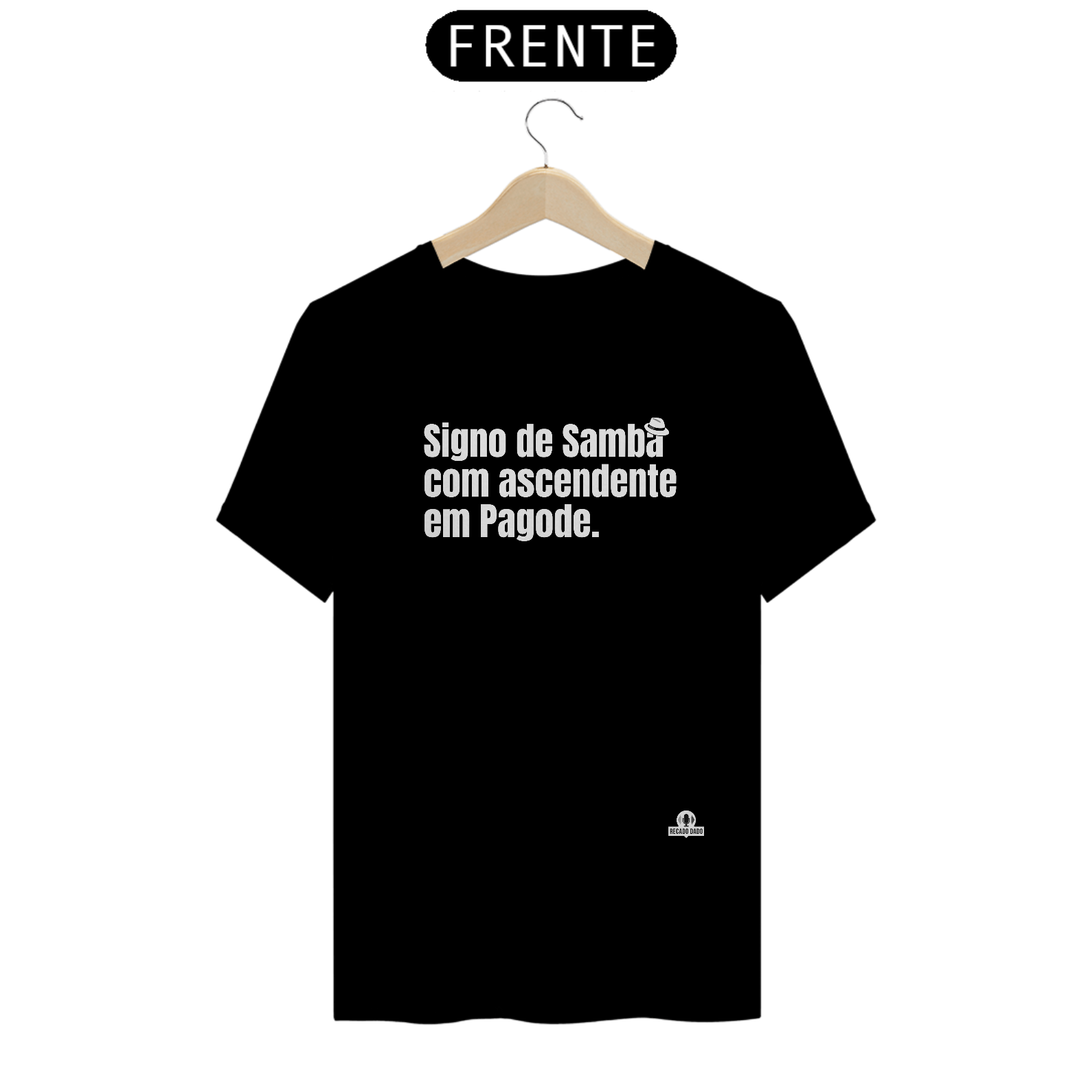 Camiseta musical frase 