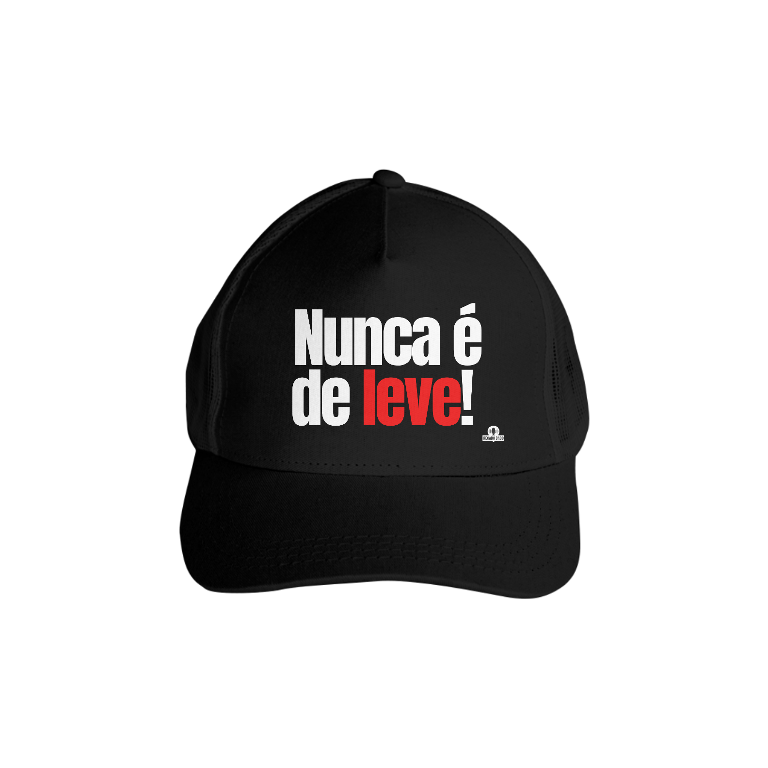 Boné aba curva de humor com frase 