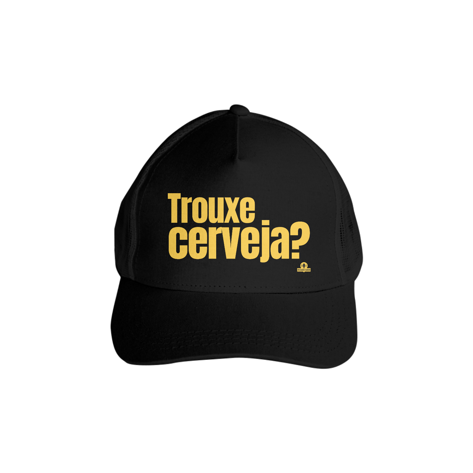 Boné aba curva de bar com a frase engraçada 