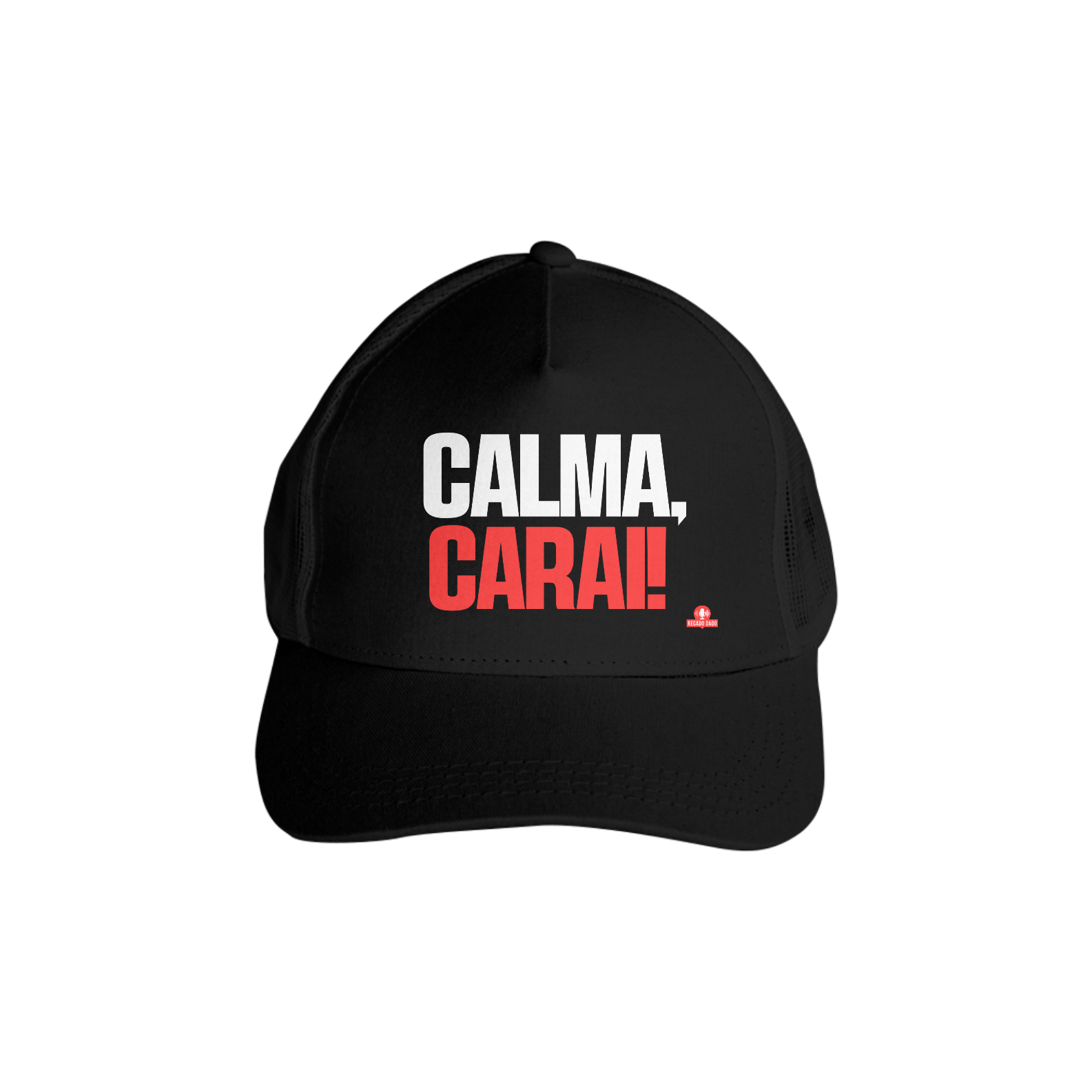 Boné aba curva expressão frase engraçada 