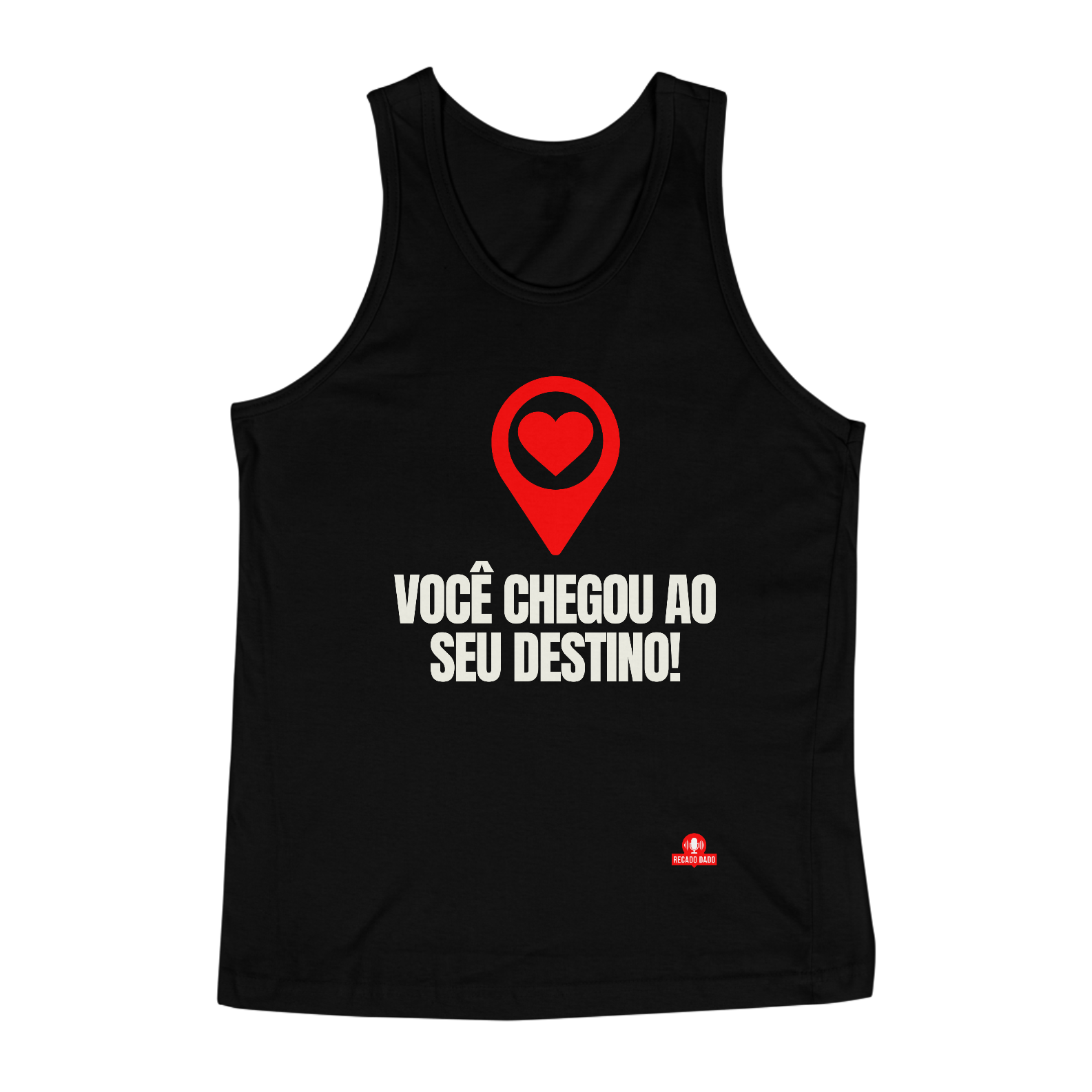 Camiseta regata engraçada para o carnaval com frase 