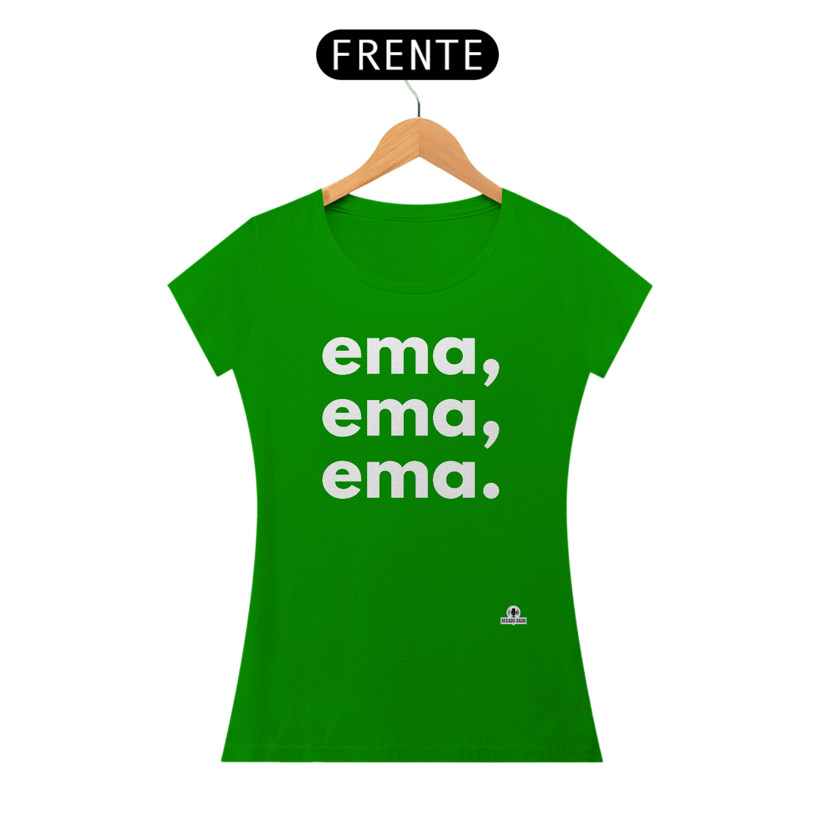 Camiseta feminina engraçada 