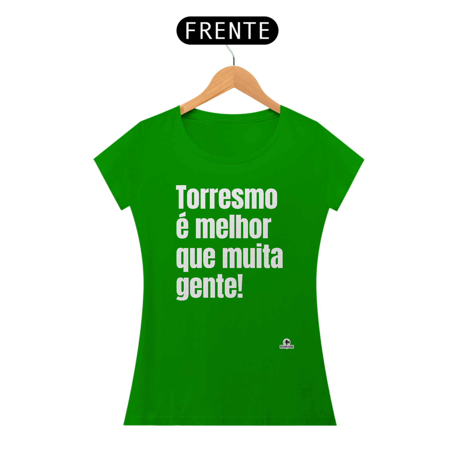 Camiseta feminina com humor frase 