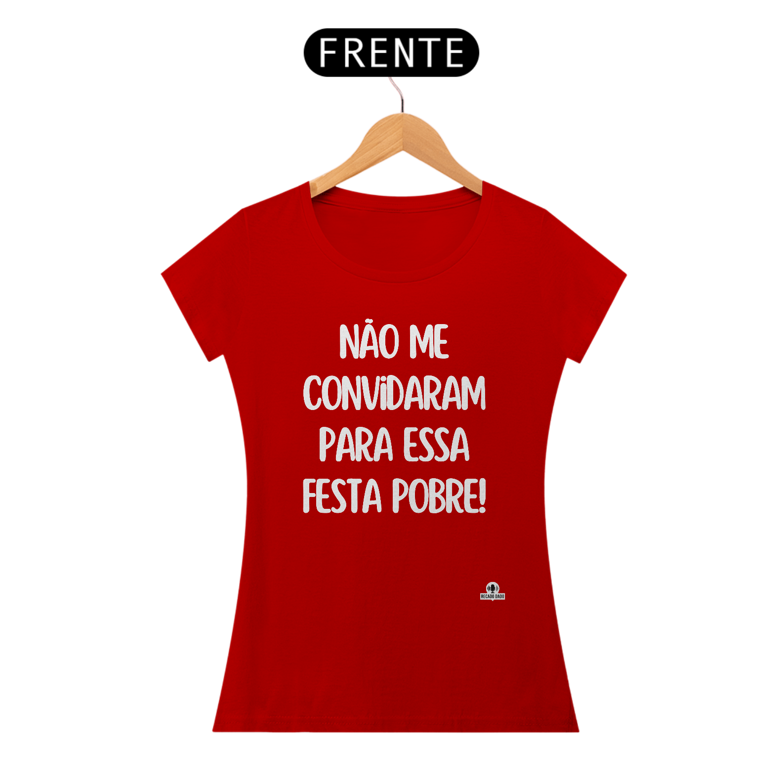Camiseta humor com frase 