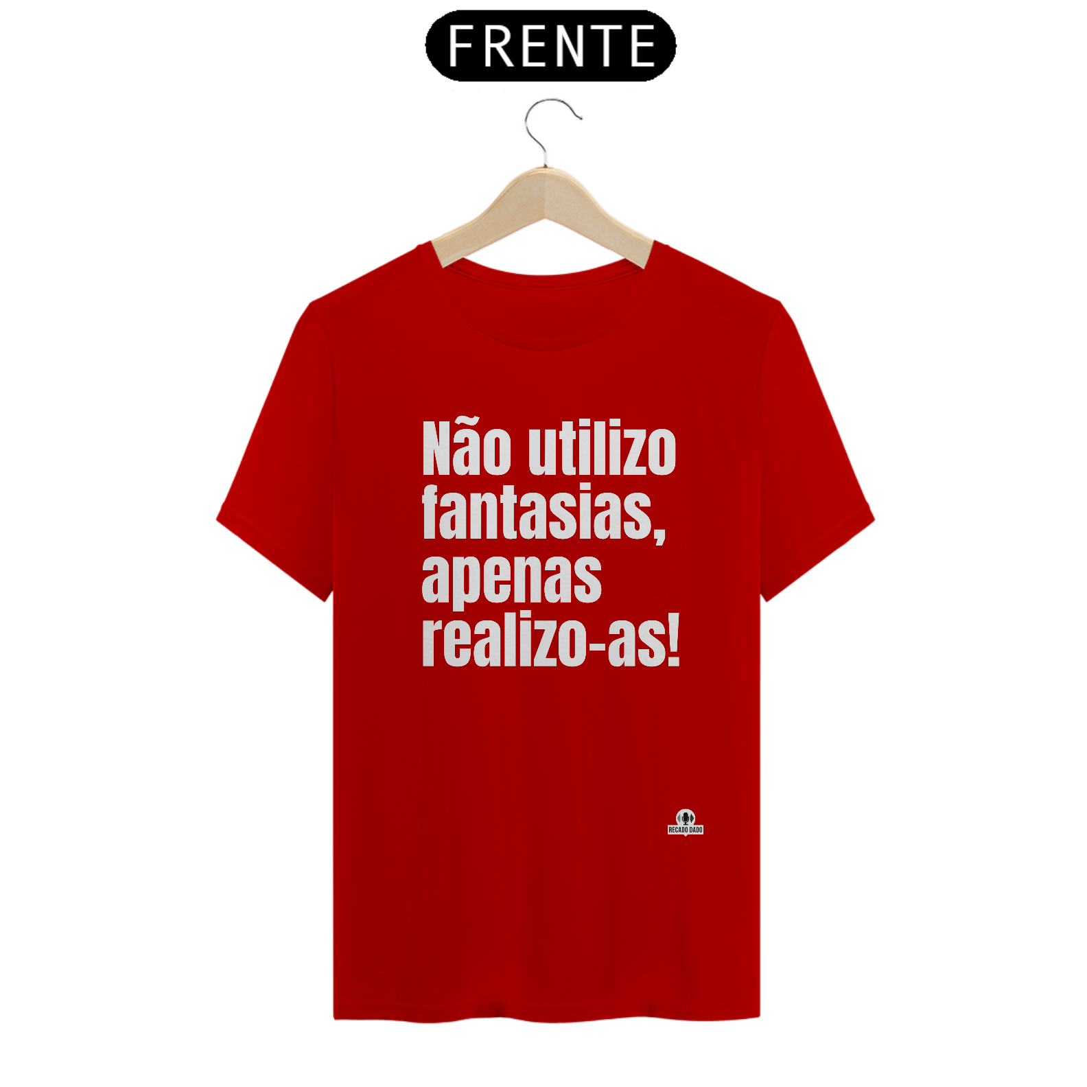 Camiseta com frase engraçada para carnaval 