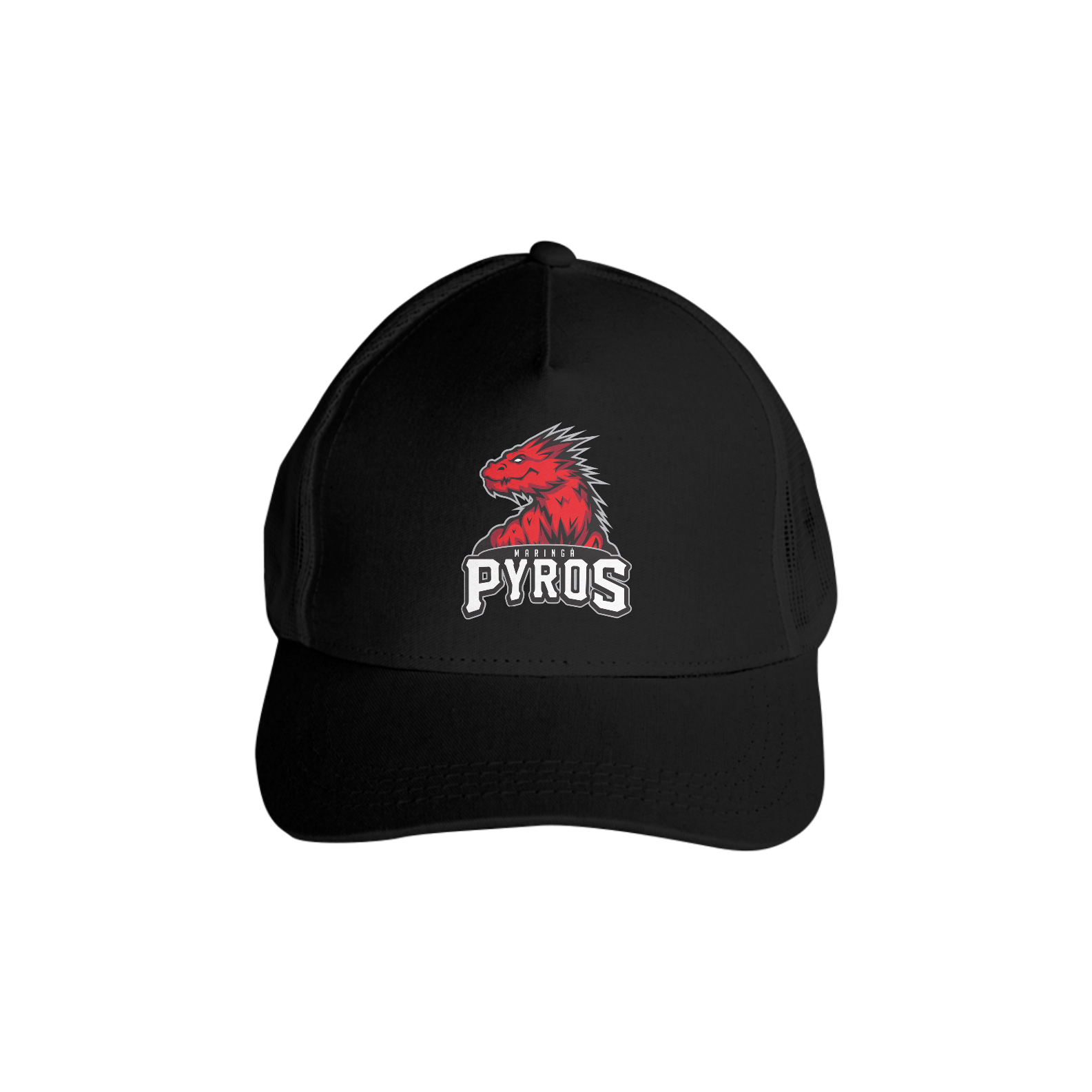 BONÉ TRUCKER COM TELA - DRAGÃO PYROS