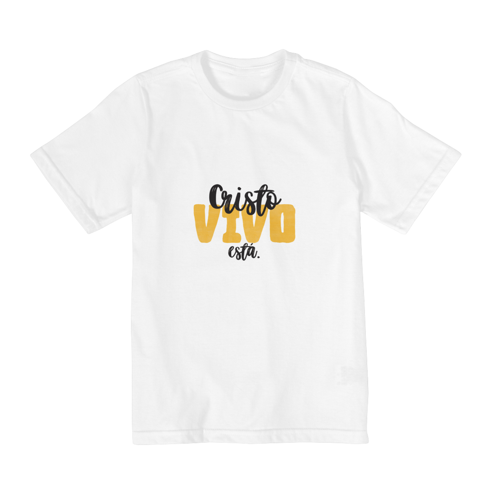 Camisa Cristo vivo esta infantil