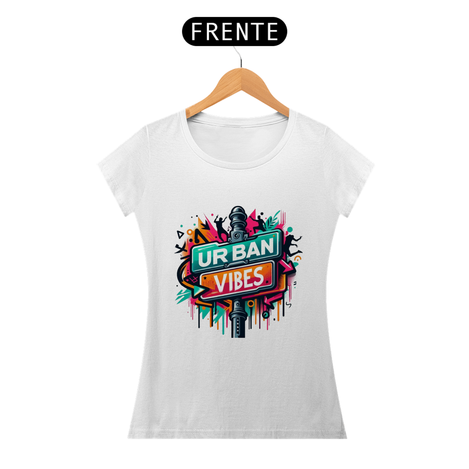 Camiseta Baby Long Feminina Urban Vibes