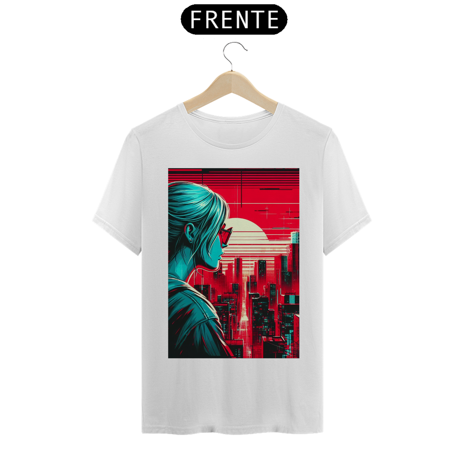Coleção CyberPunk - Camiseta Mulher