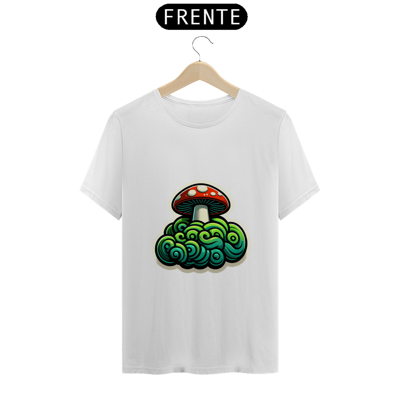 Camiseta Stickers - Cogumelo 2