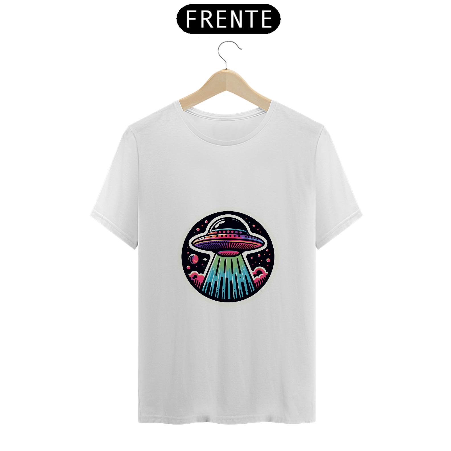 Camiseta Stickers - UFO