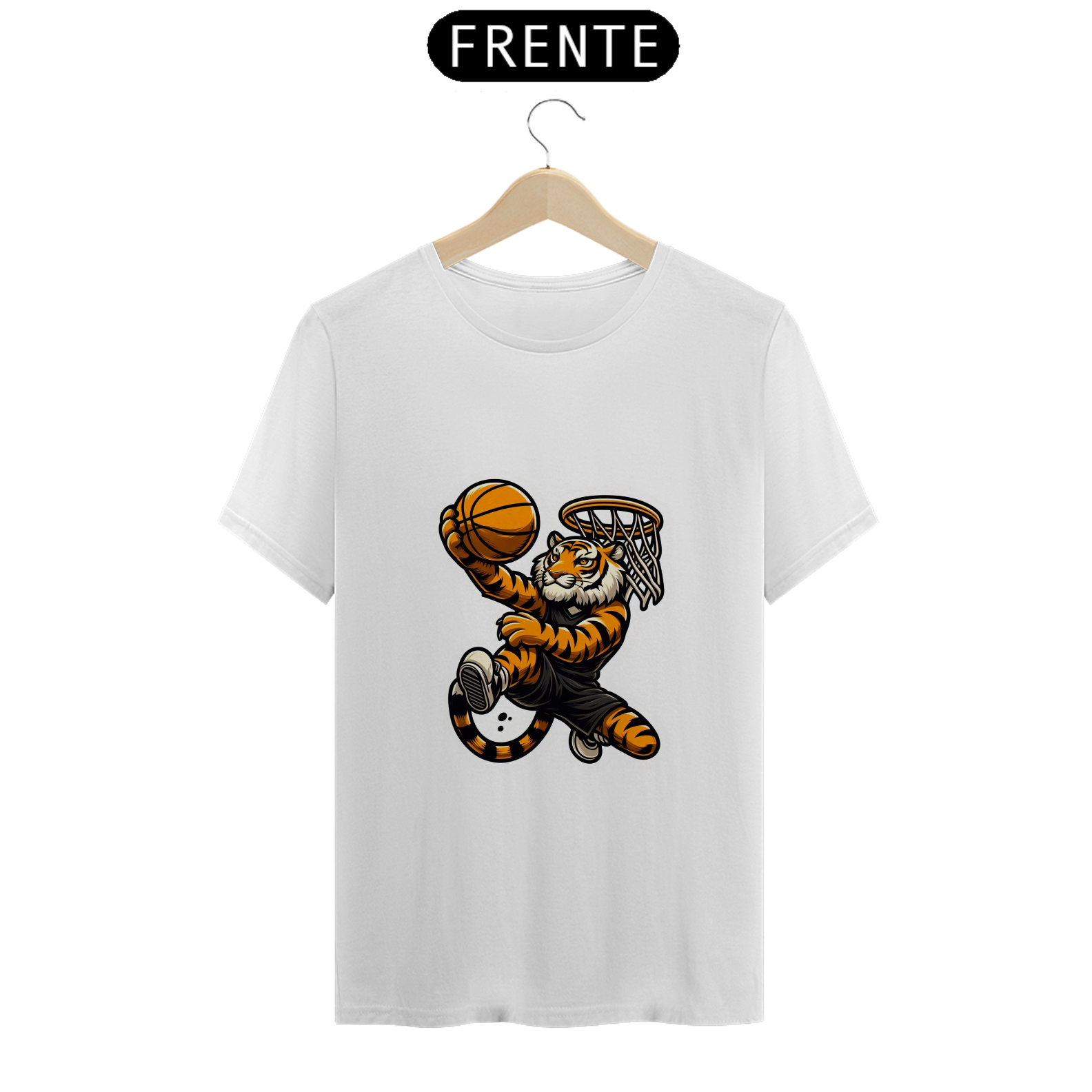 Camiseta Stickers - Tigre Basquete