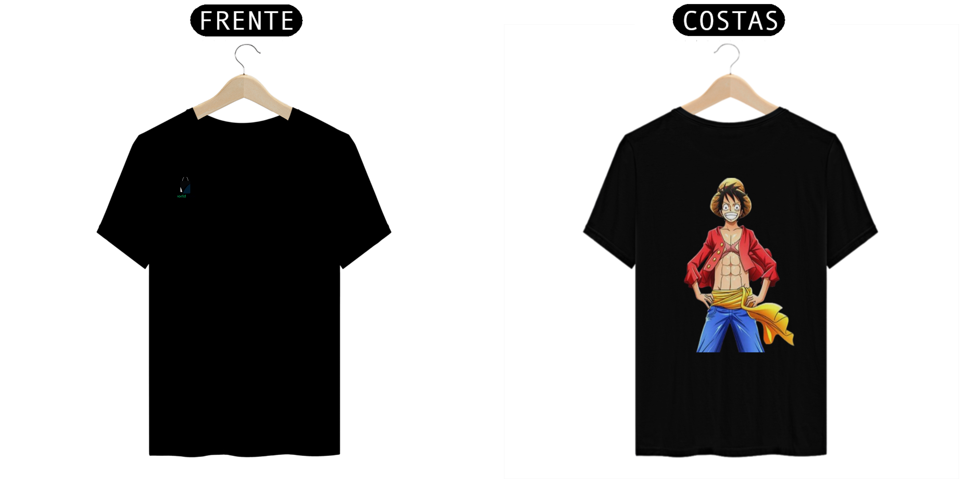 Nome do produto: camisa one piece luffy