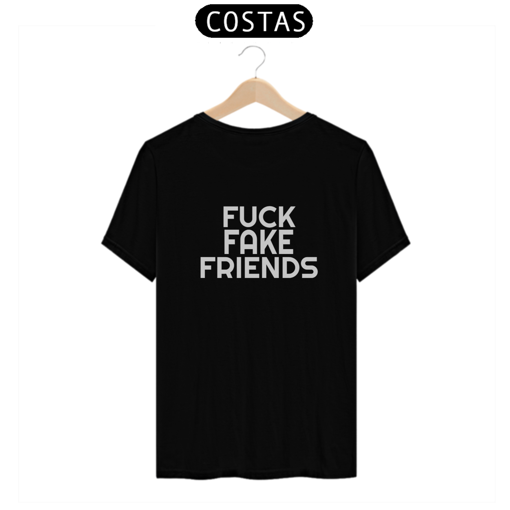 Nome do produto: Camiseta Fuck Fake Friends