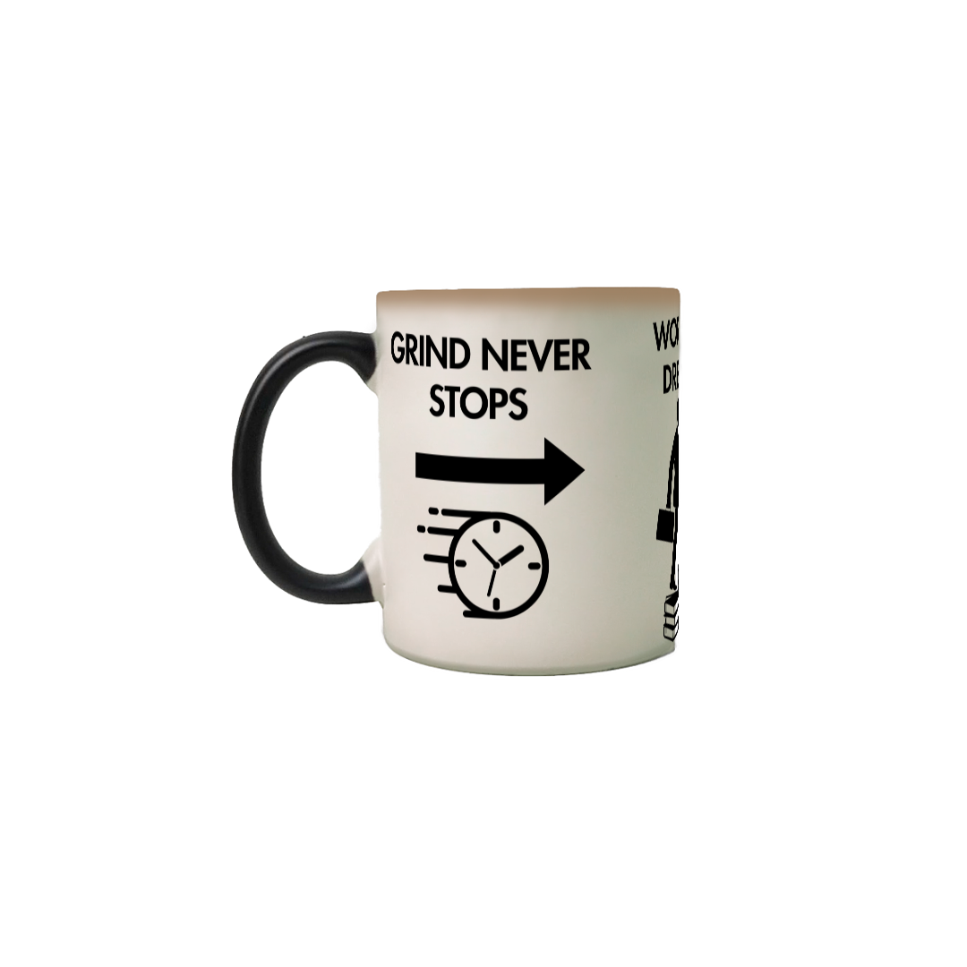 caneca mágica escritório