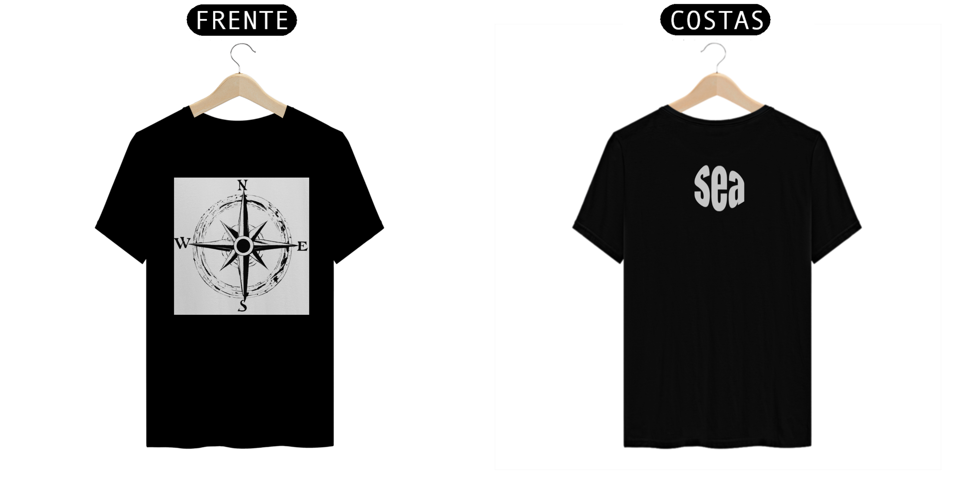 Camisa Rosa dos ventos