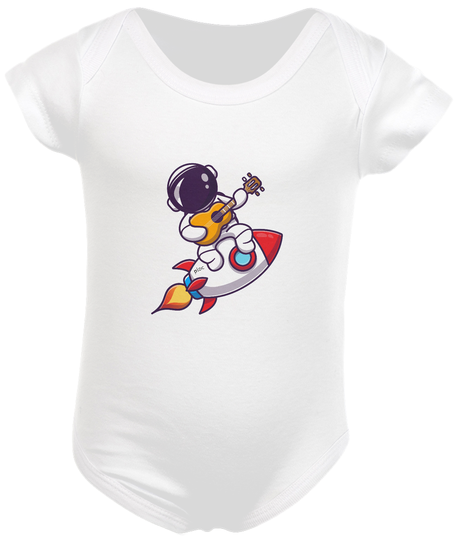 Astronauta Foguete Violão