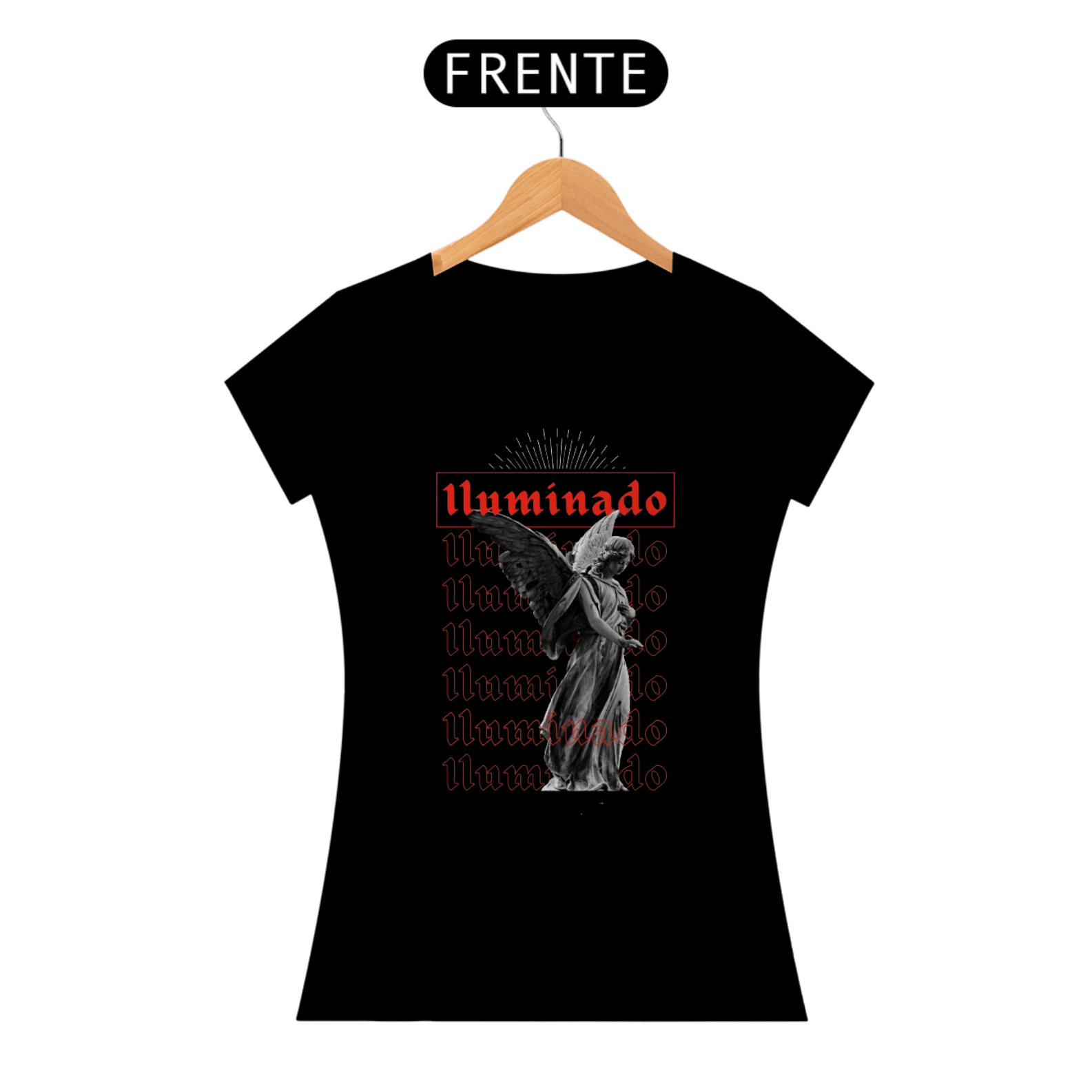Camiseta Feminina Iluminado oficial