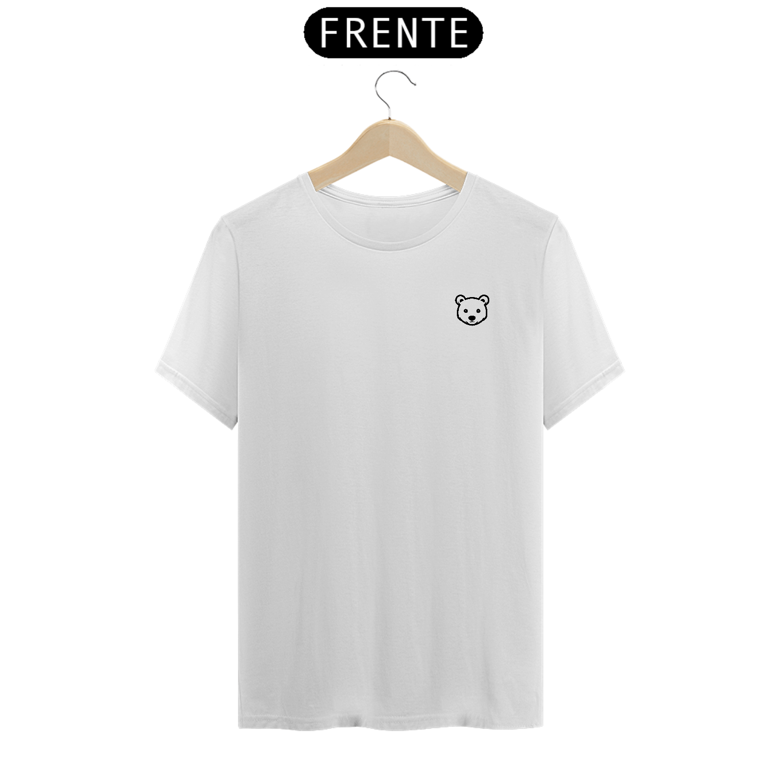 CAMISETA BASIC - BRANCO/COLORIDA